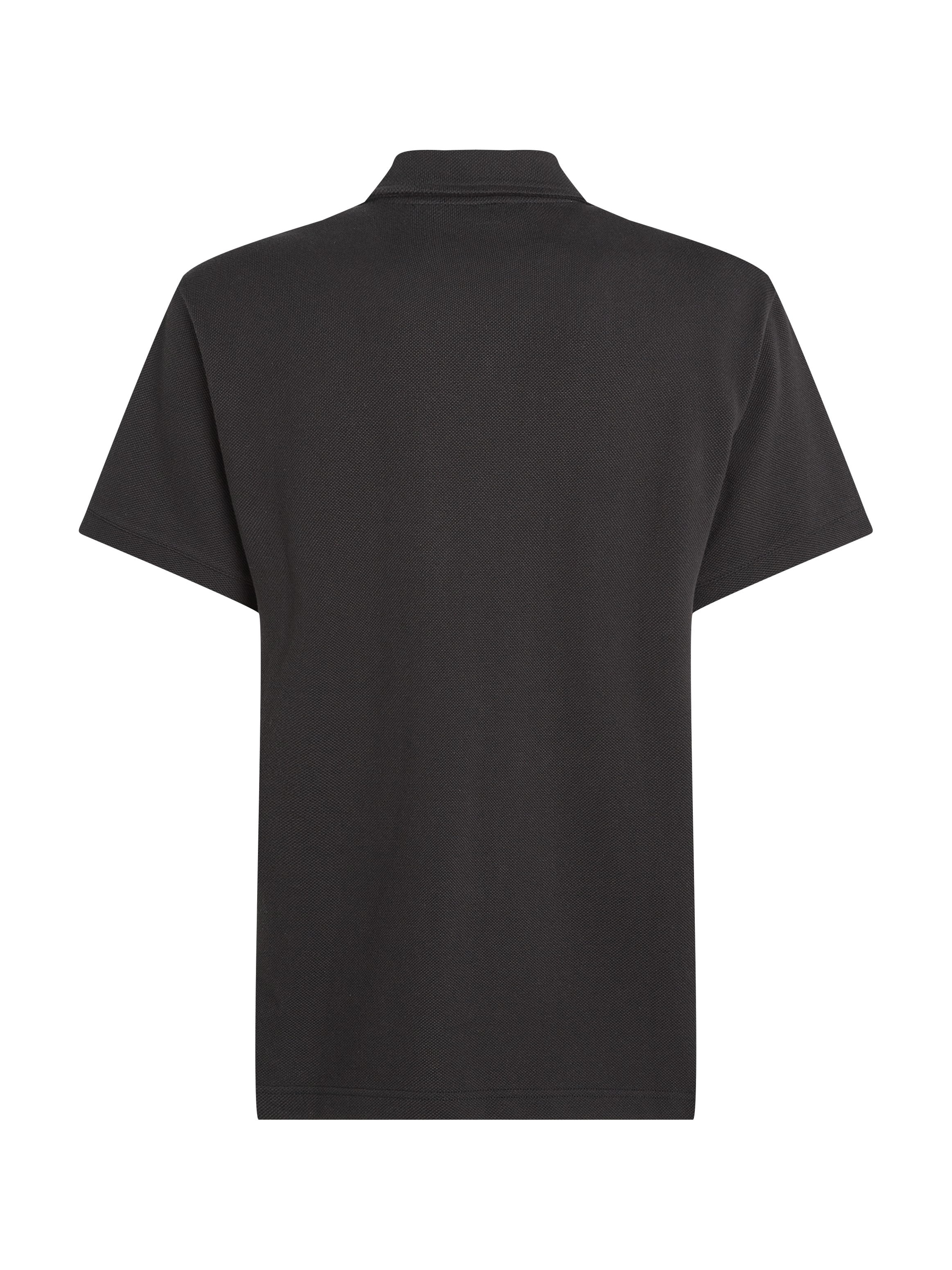 Calvin Klein Jeans Poloshirt »WOVEN LABEL POLO«, Logodruck