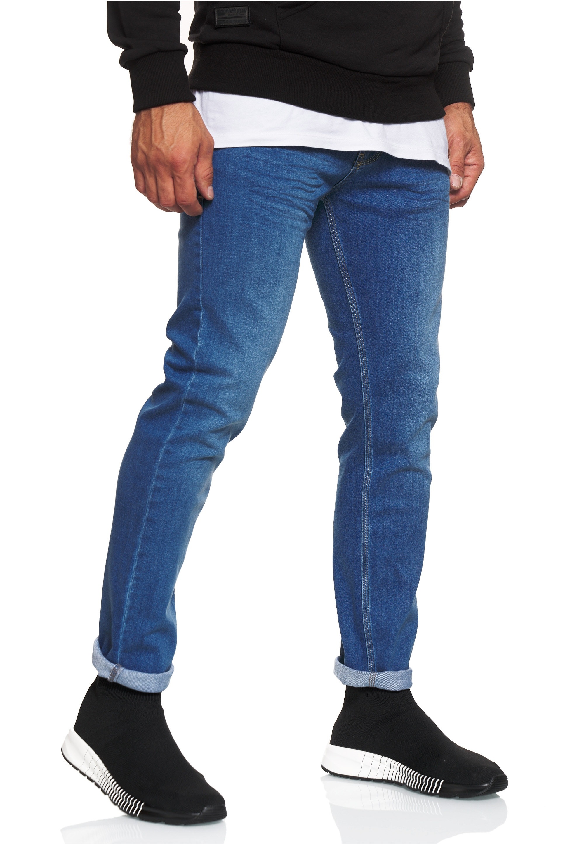 Rusty Neal Straight-Jeans »MELVIN«, im klassischen 5-Pocket-Stil