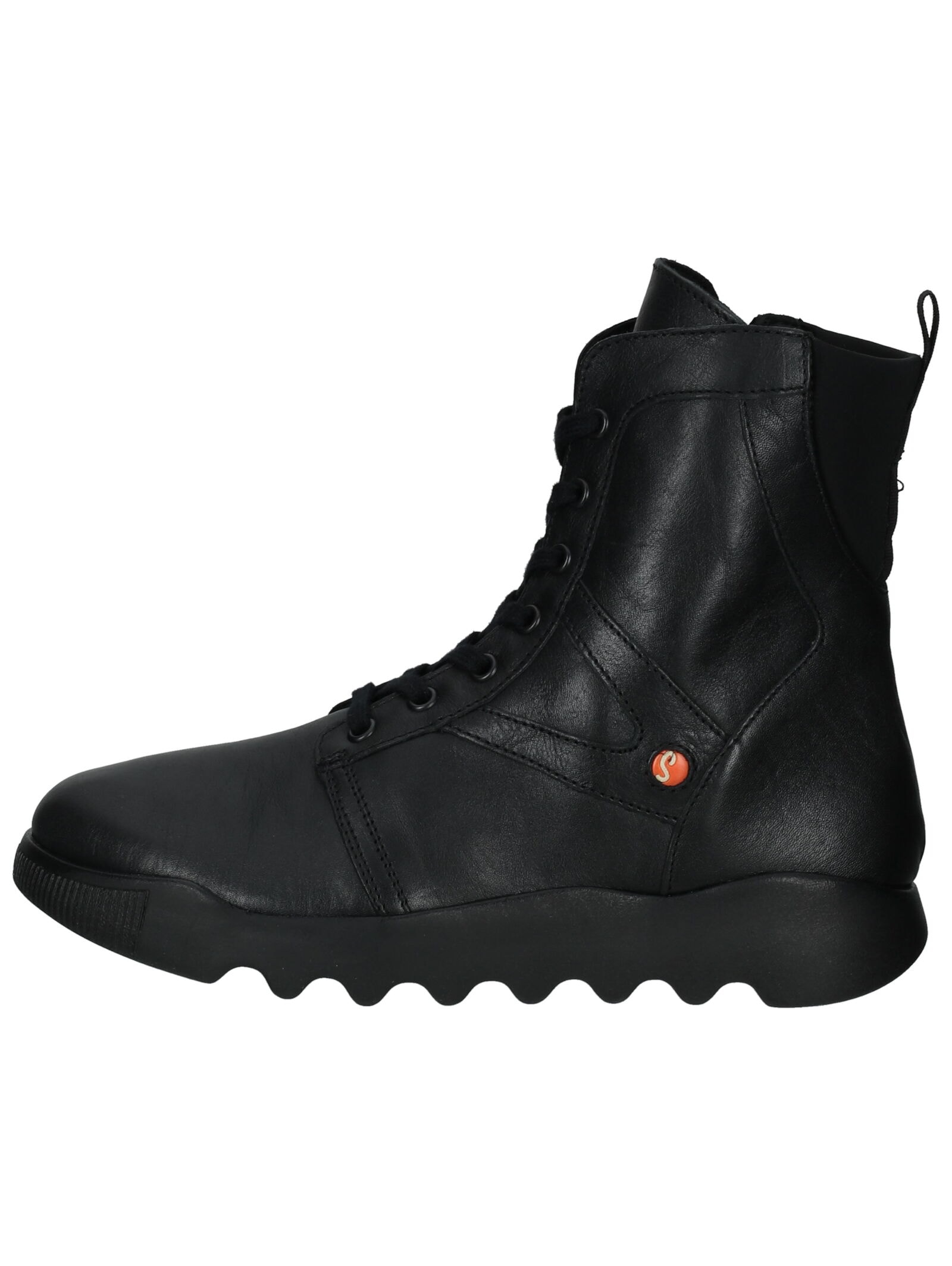 softinos Schnürstiefelette »softinos Stiefelette Leder/Textil«