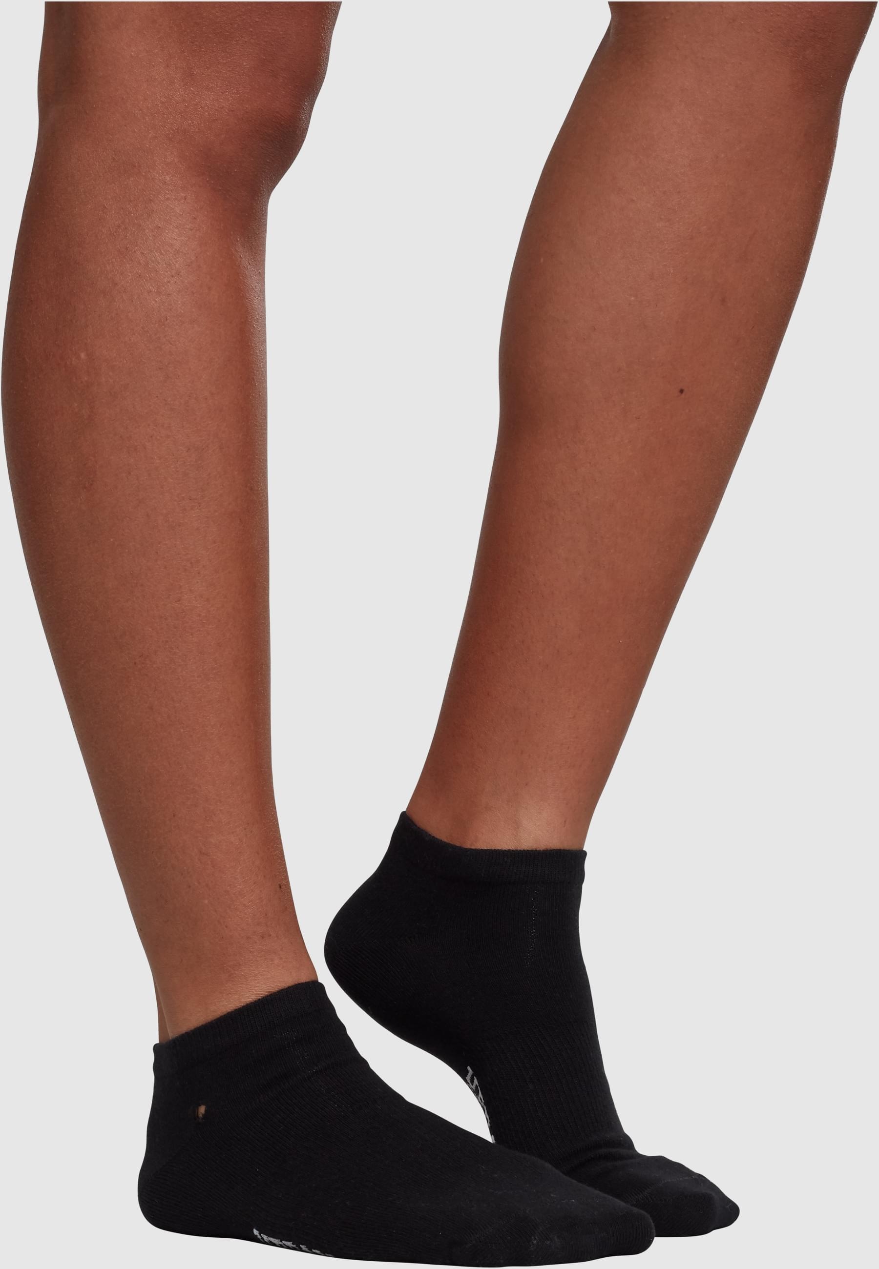 URBAN CLASSICS Basicsocken »Urban Classics Unisex Logo No Show Socks 5-Pack«, (1 Paar)