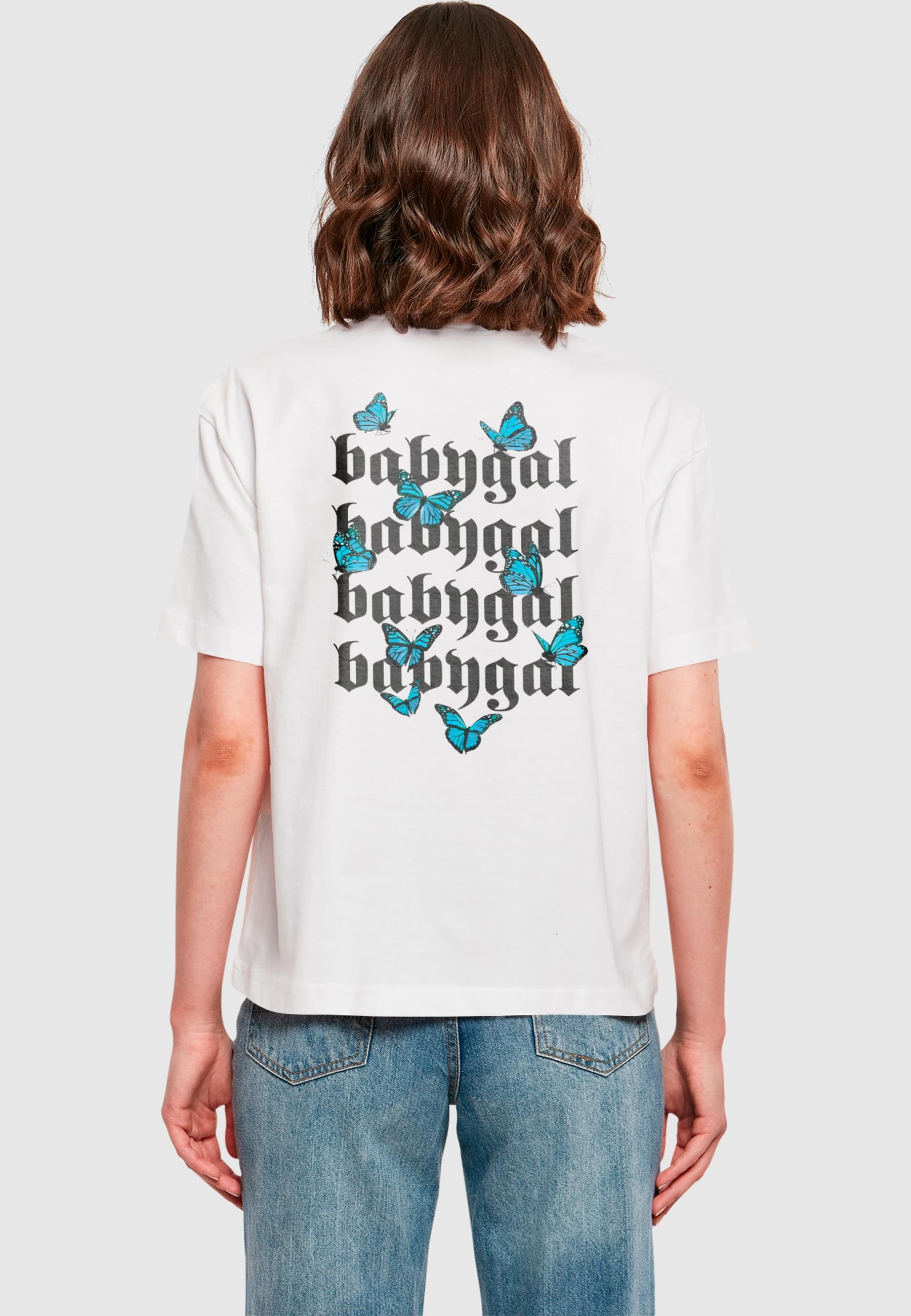 Miss Tee Kurzarmshirt »Miss Tee Damen Babygal Tee«, (1 tlg.)