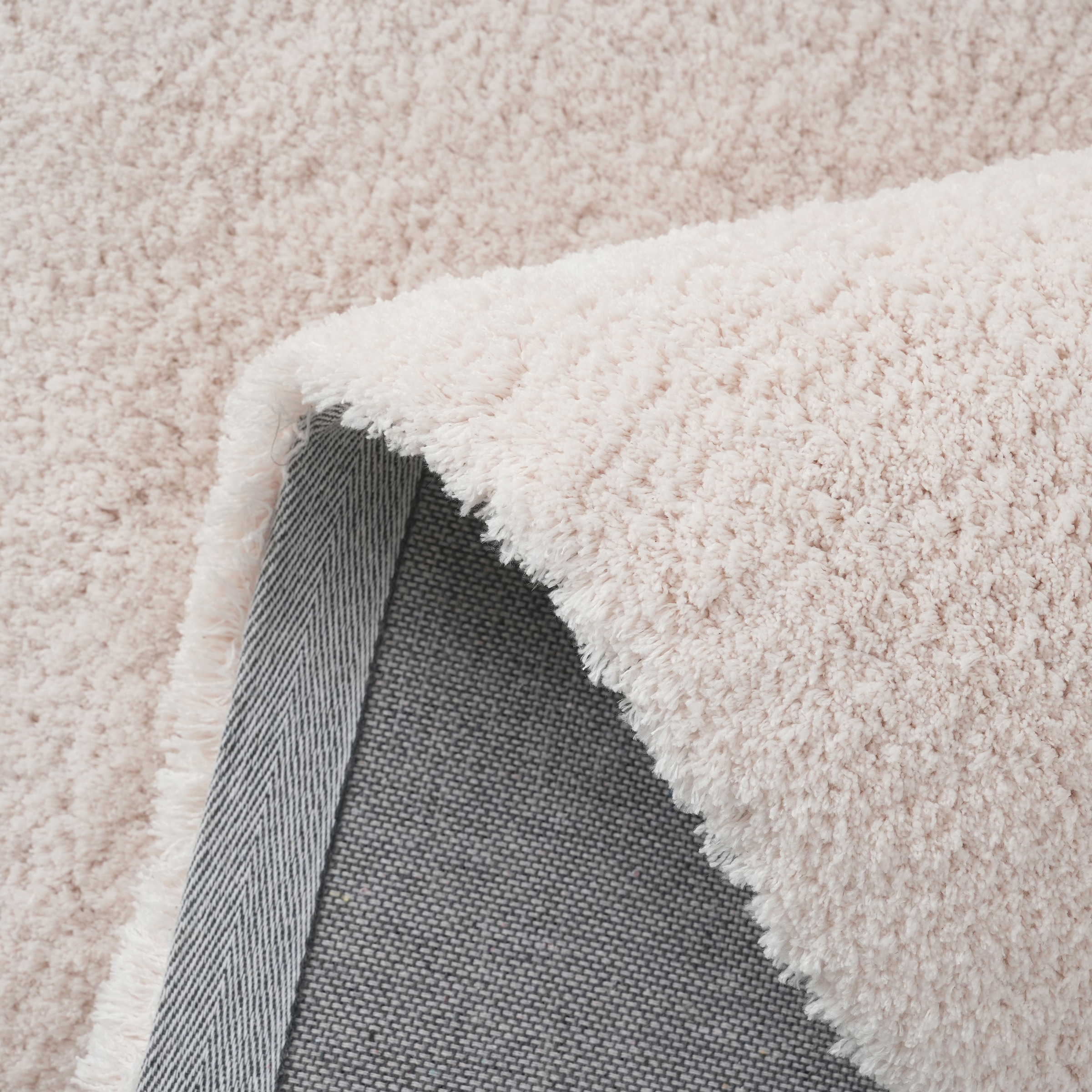 my home Hochflor-Teppich »Microfaser Teppich Magong, besonders weich, sehr feiner Flor«, rechteckig, 25 mm Höhe, uni, Wohnzimmer, Schlafzimmer, Kinderzimmer, auch rund und als Läufer
