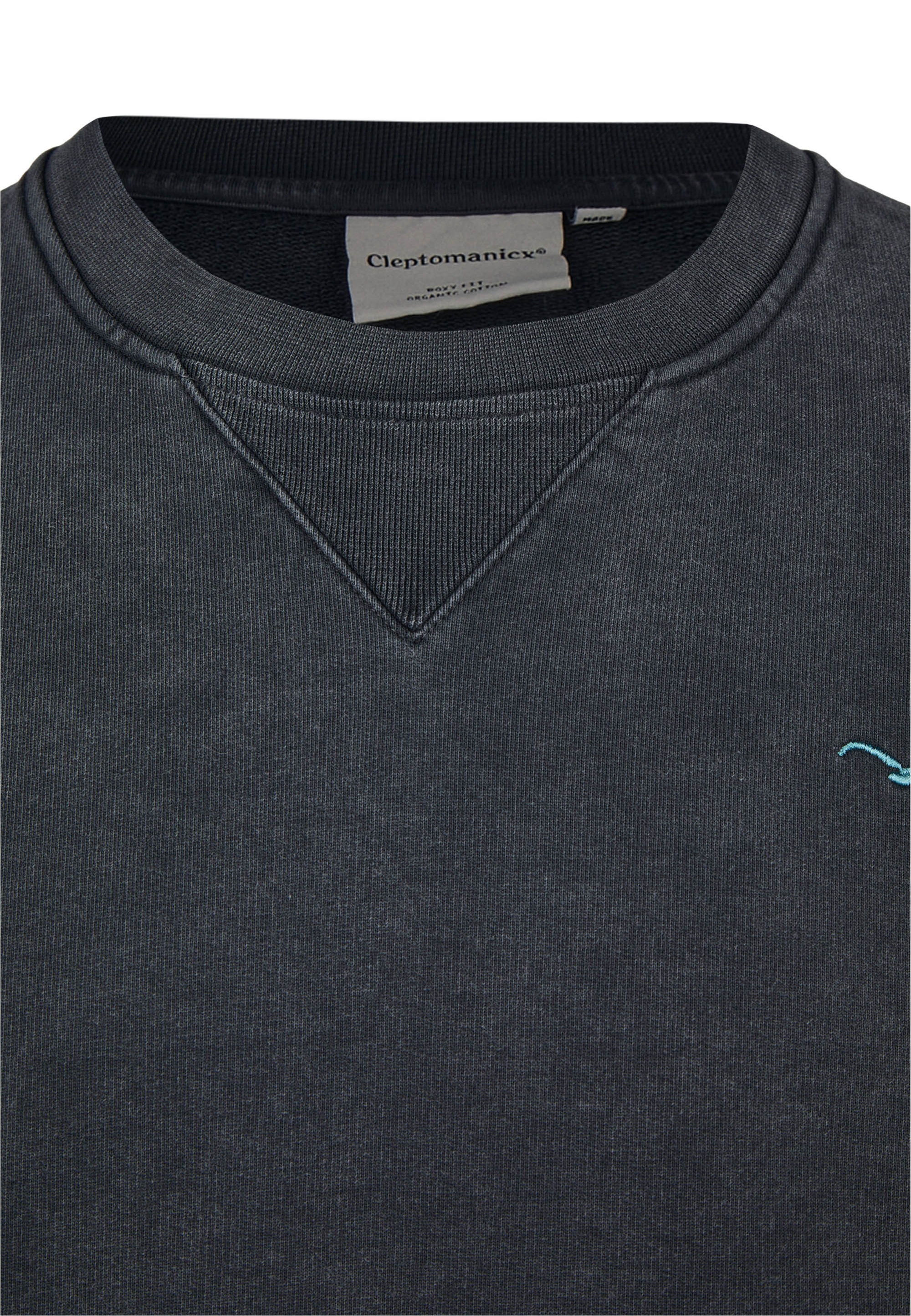Cleptomanicx Sweatshirt »Ligull Washed«, im lockeren Schnitt