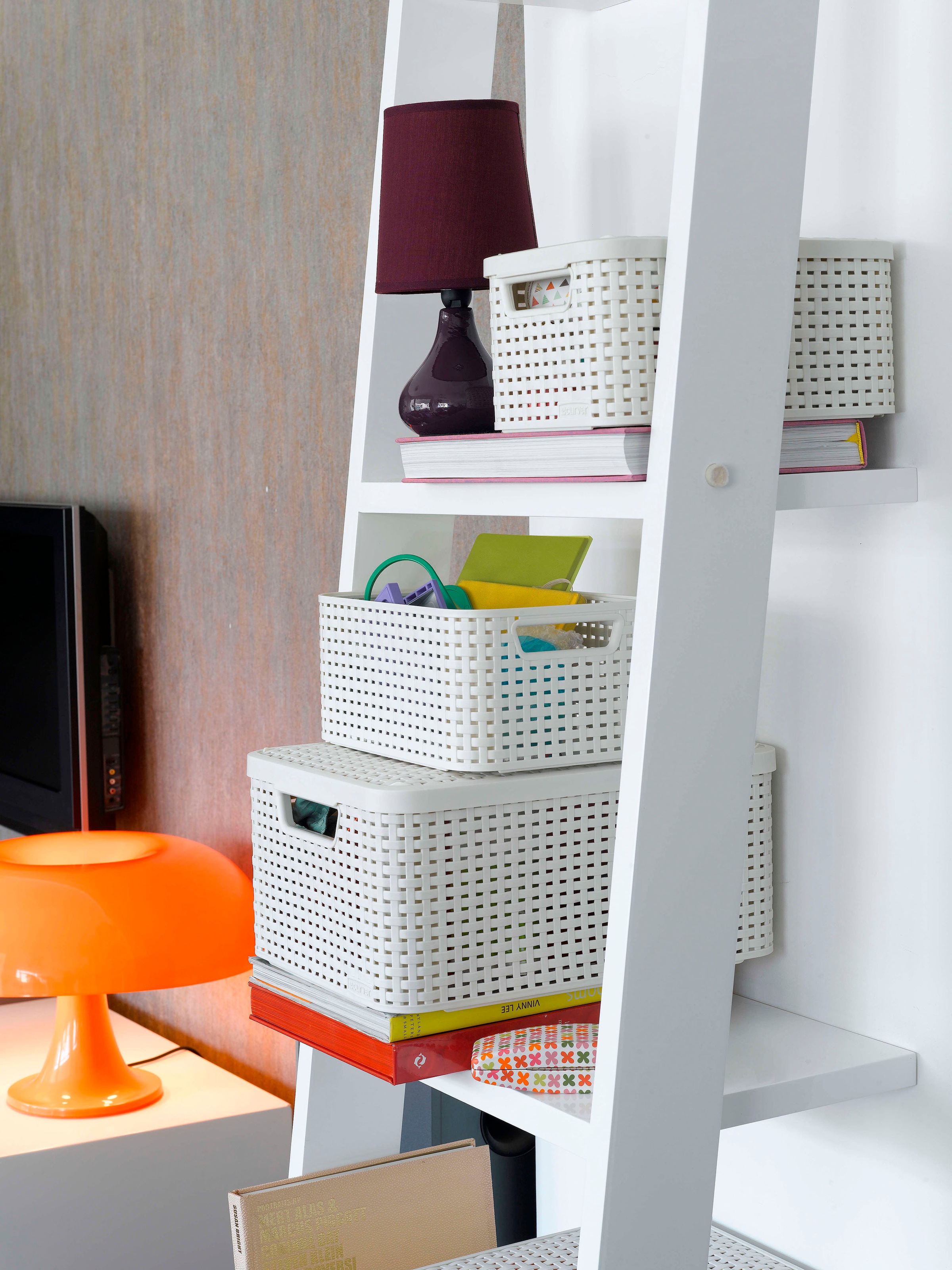 Curver Organizer "Style Box L+M+S", (Set, 3 St.), Aufbewahrungsbox, stapelb günstig online kaufen