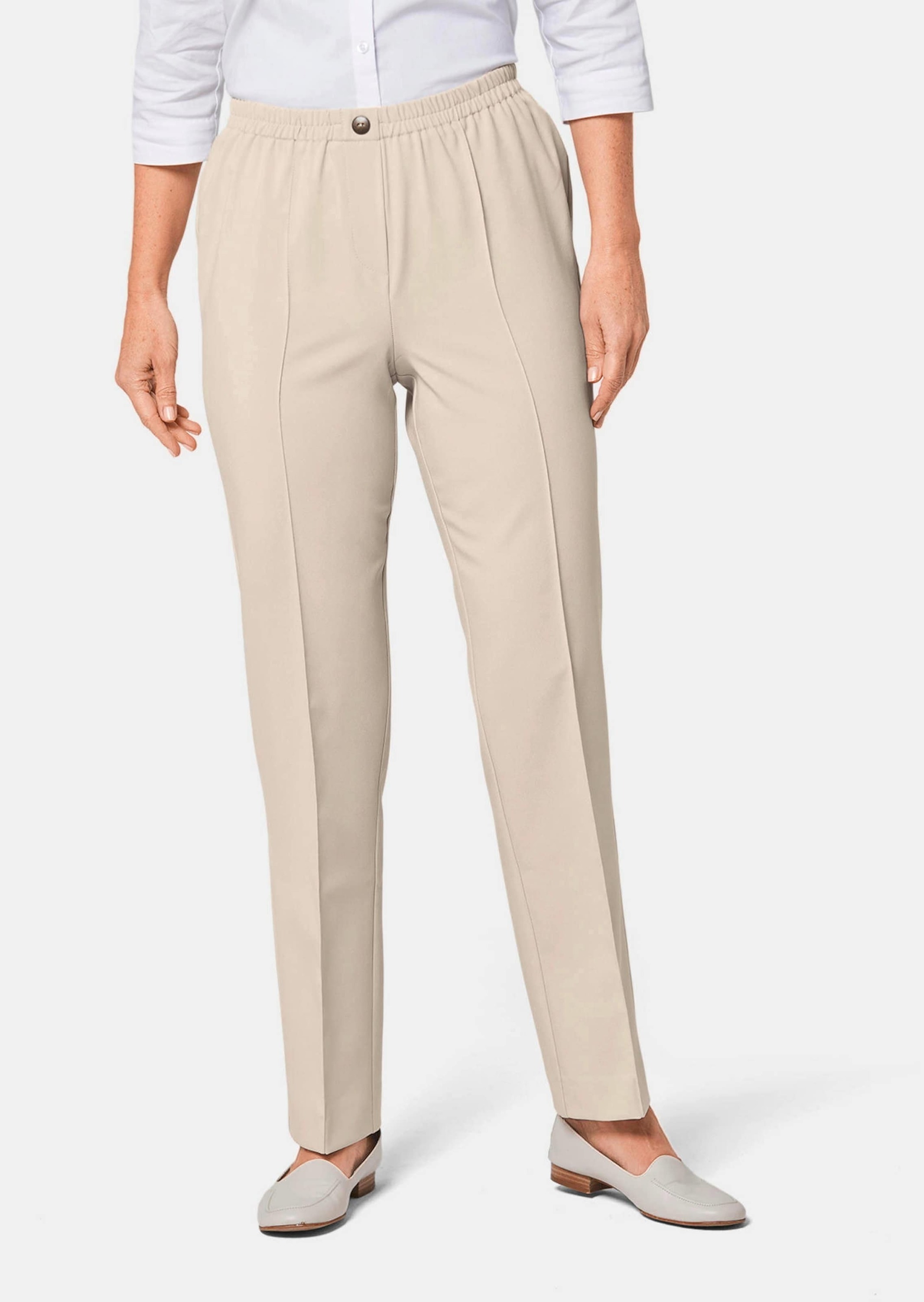 GOLDNER Schlupfhose "Kurzgröße Knitterarme Schlupfhosen im 2er Pack" günstig online kaufen