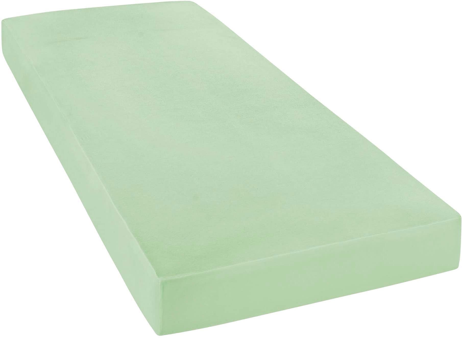 Janine Spannbettlaken "MAKO-FEINJERSEY 5007" aus 100% Baumwolle, für Matratzen bis 26 cm Höhe