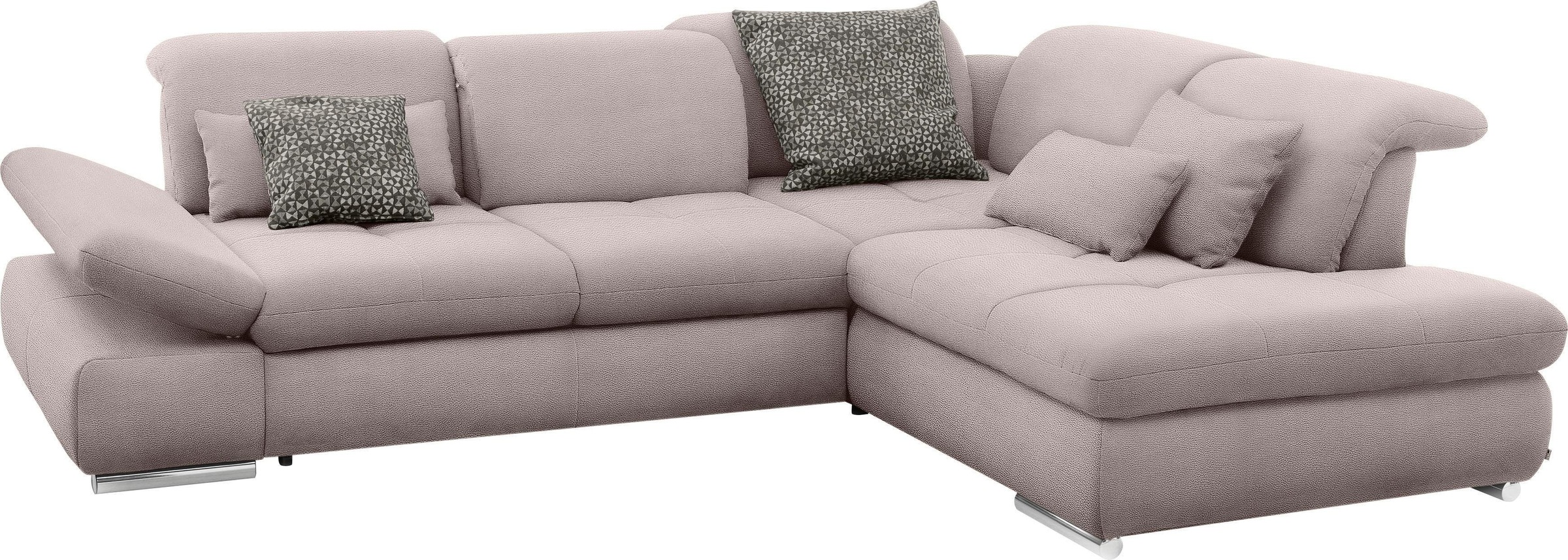 set one by Musterring Ecksofa "SO 4100 mit komfortablen Federkern und Kopft günstig online kaufen