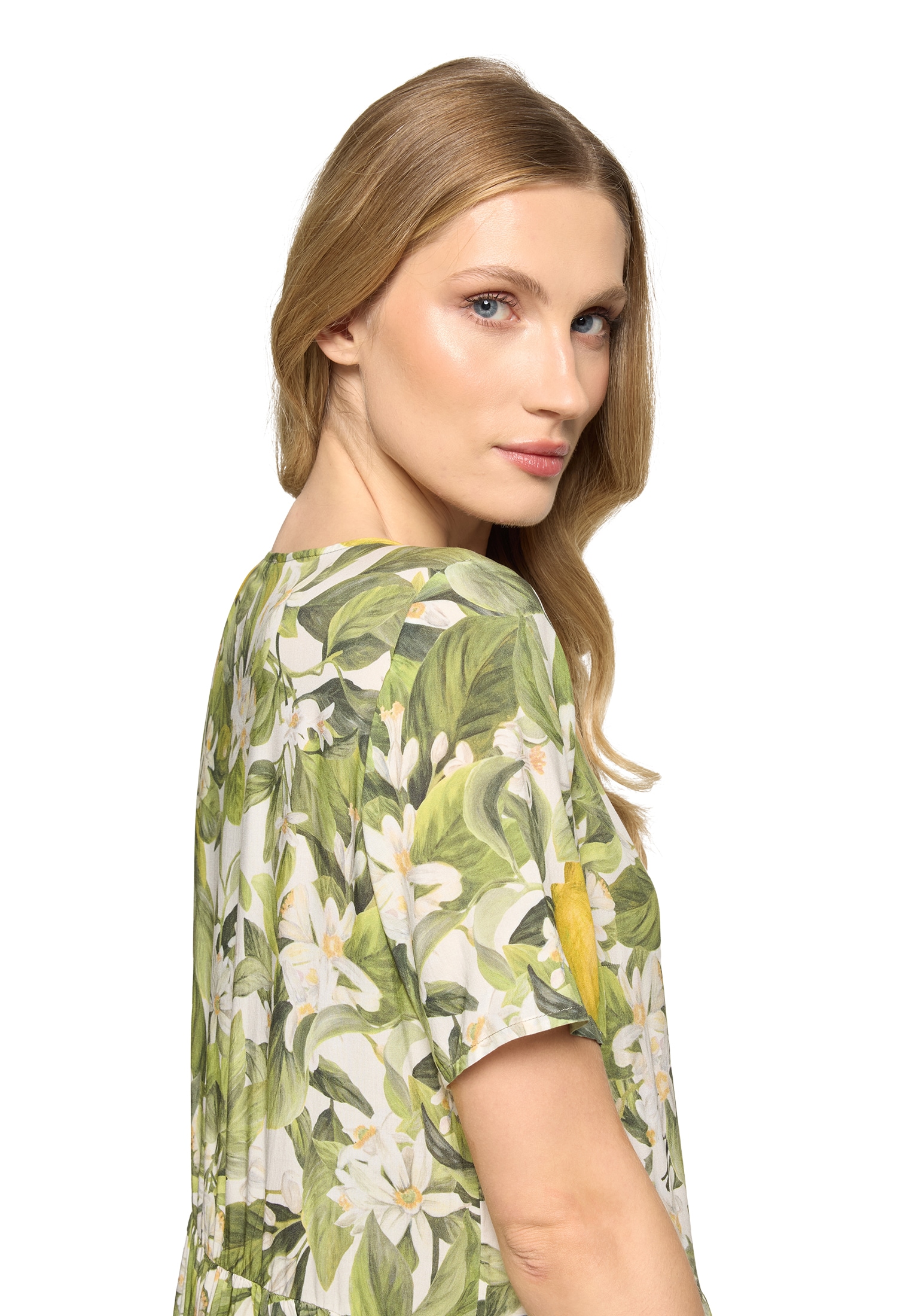 Cartoon Druckkleid »Damen mit Eingrifftaschen« Eingrifftaschen