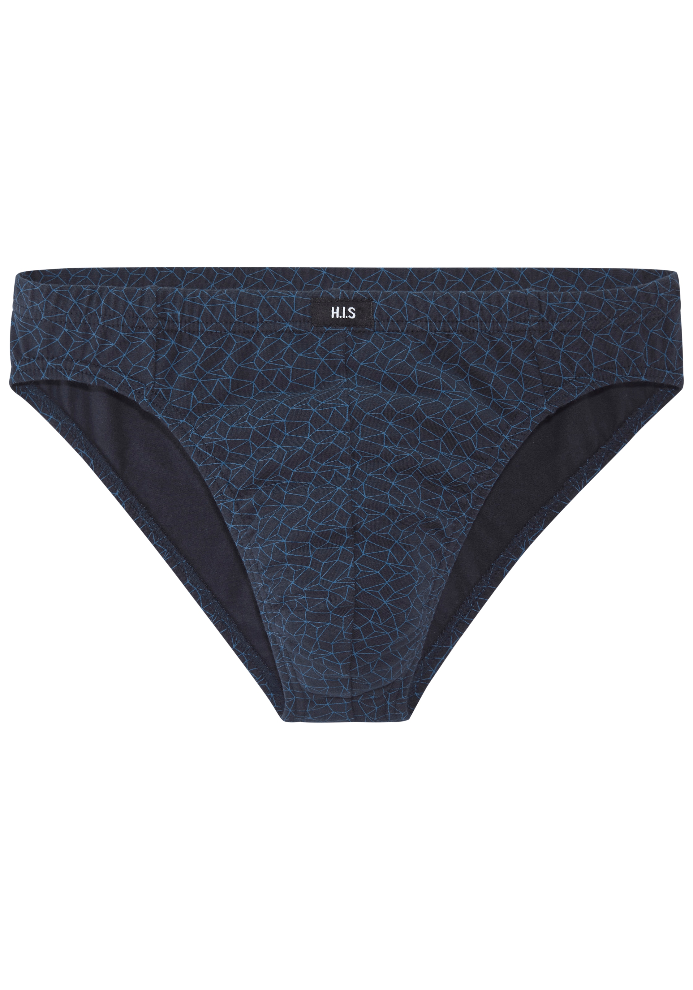H.I.S Slip »Männer Unterhose« Packung, 10 Stk. in bedruckter Baumwollqualität