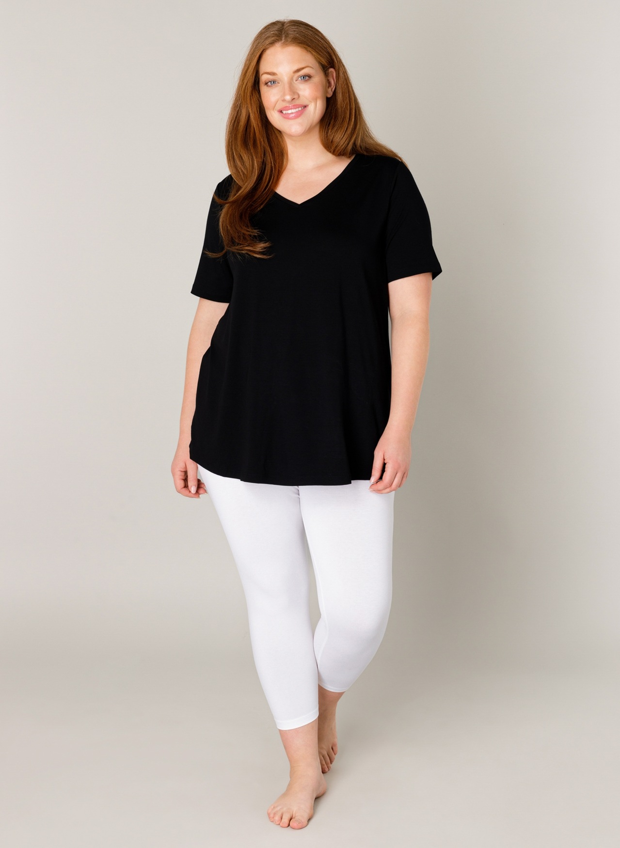 Base Level Curvy Caprileggings »Audrey«