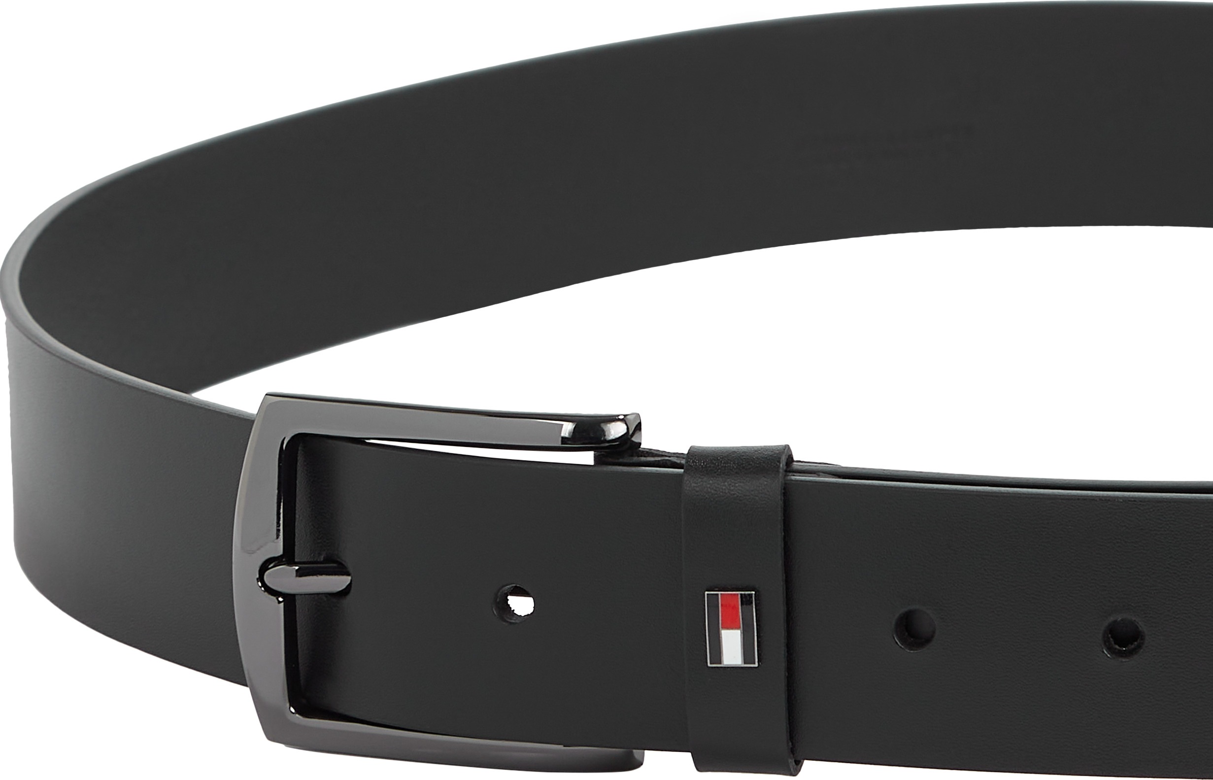 Thumbnail - Tommy Hilfiger Ledergürtel "DENTON ADJ EXT 3,5cm breit" Größenverstellbar