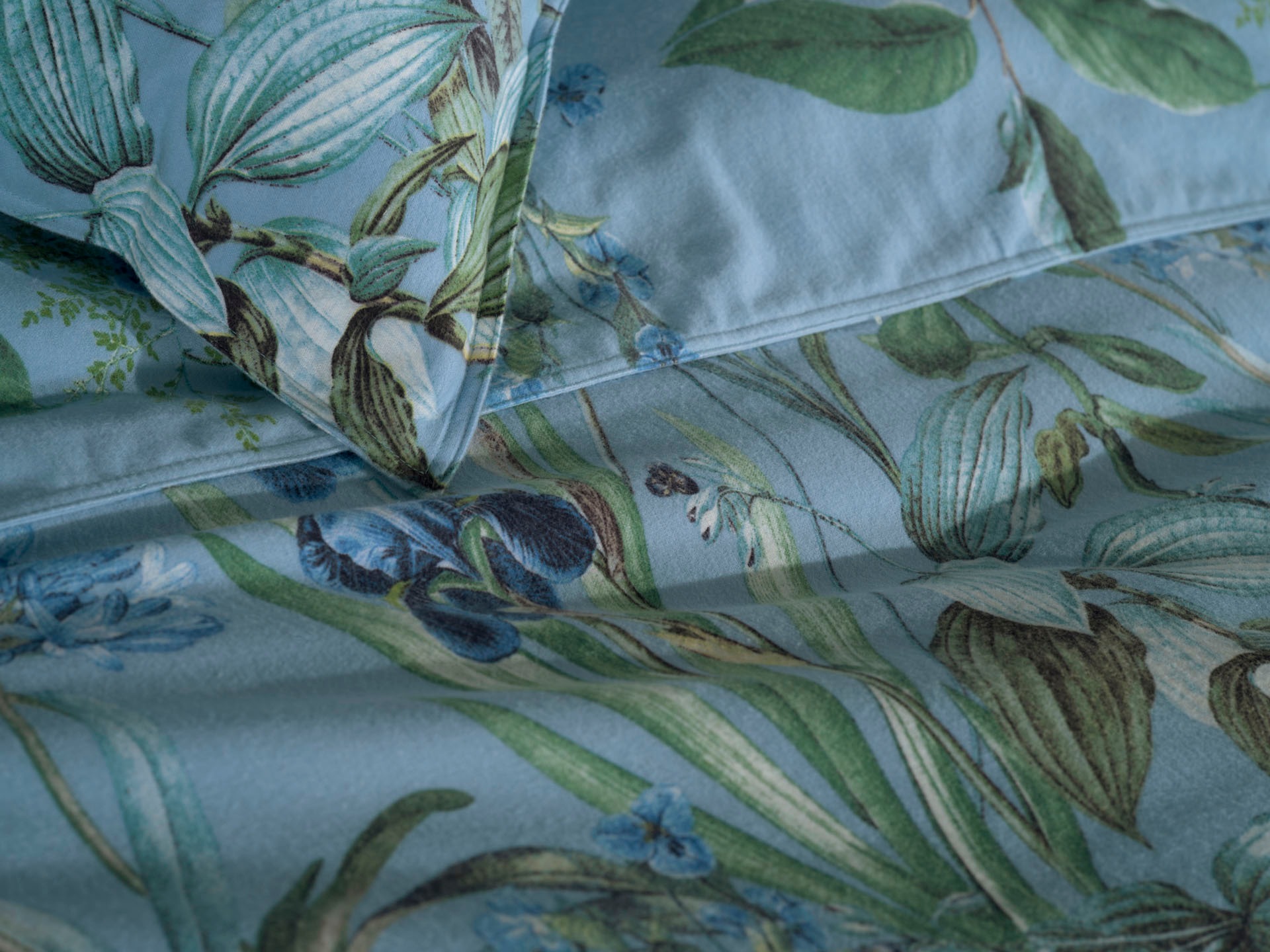 Thumbnail - Heckett & Lane Bettwäsche "Martina" 2 Stk. 100% Baumwolle, hochwertiges Flanell, Bettwäsche ab 135x200 cm.