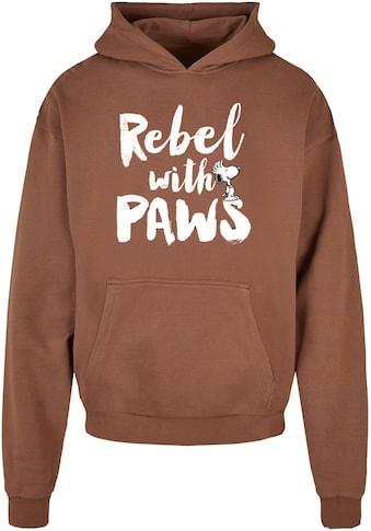 Kapuzensweatshirt »Merchcode Herren Peanuts - Rebel with paws Ultra Heavy Hoody«, (1...