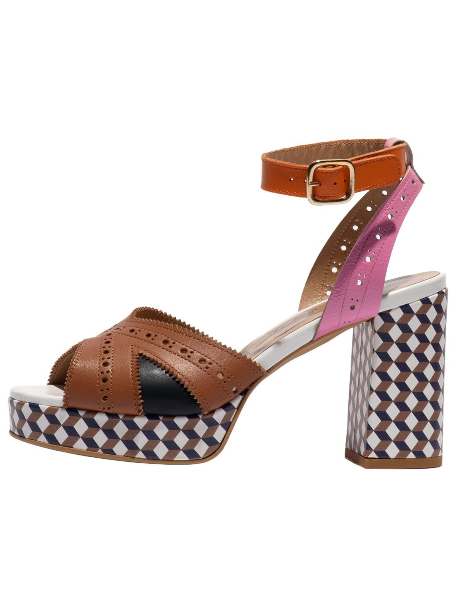 Fly London High-Heel-Sandalette "Fly London Sandalen Leder" günstig online kaufen