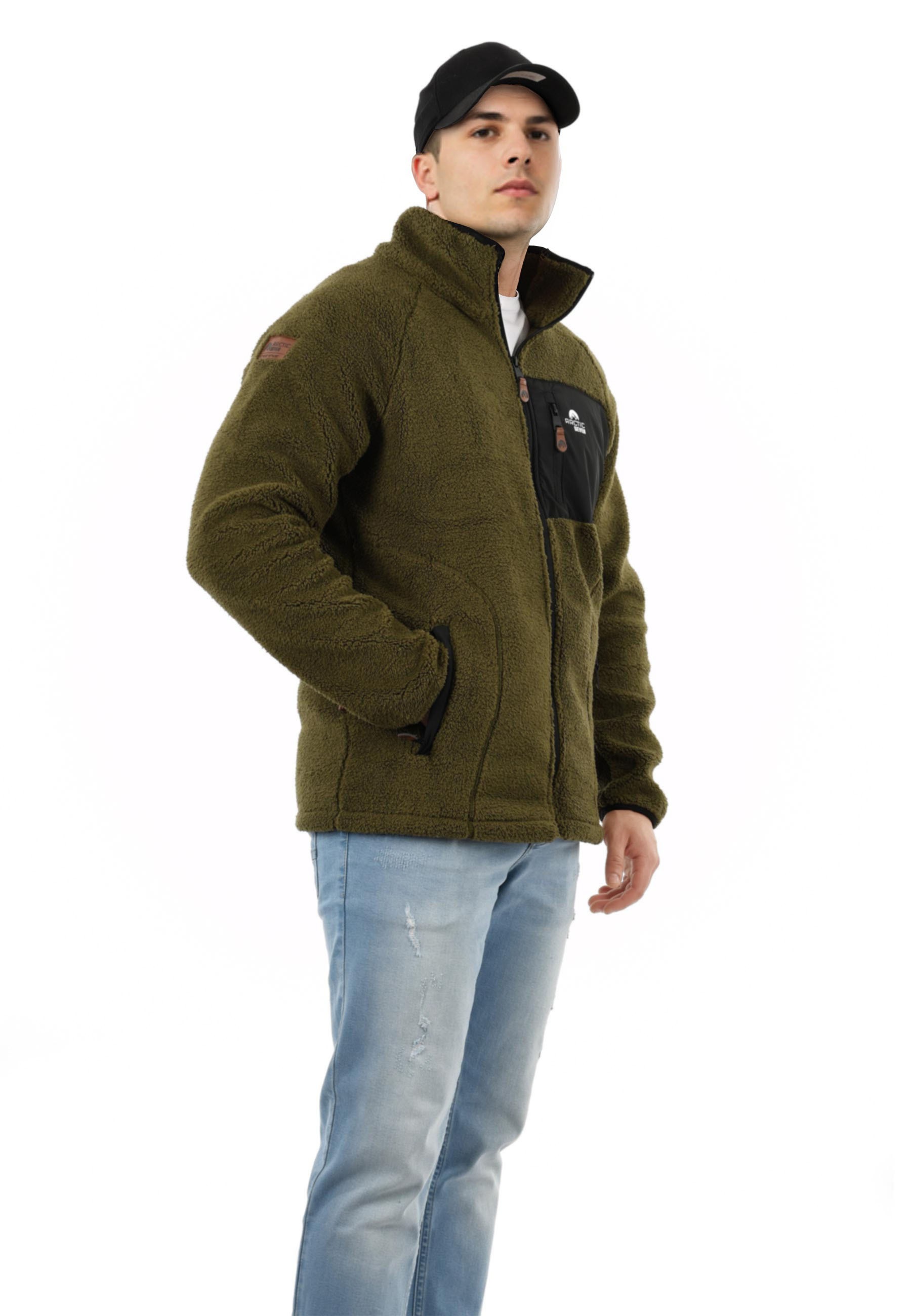 Veste en polaire homme Arctic Seven ASAdvenio Olive Taille S 2