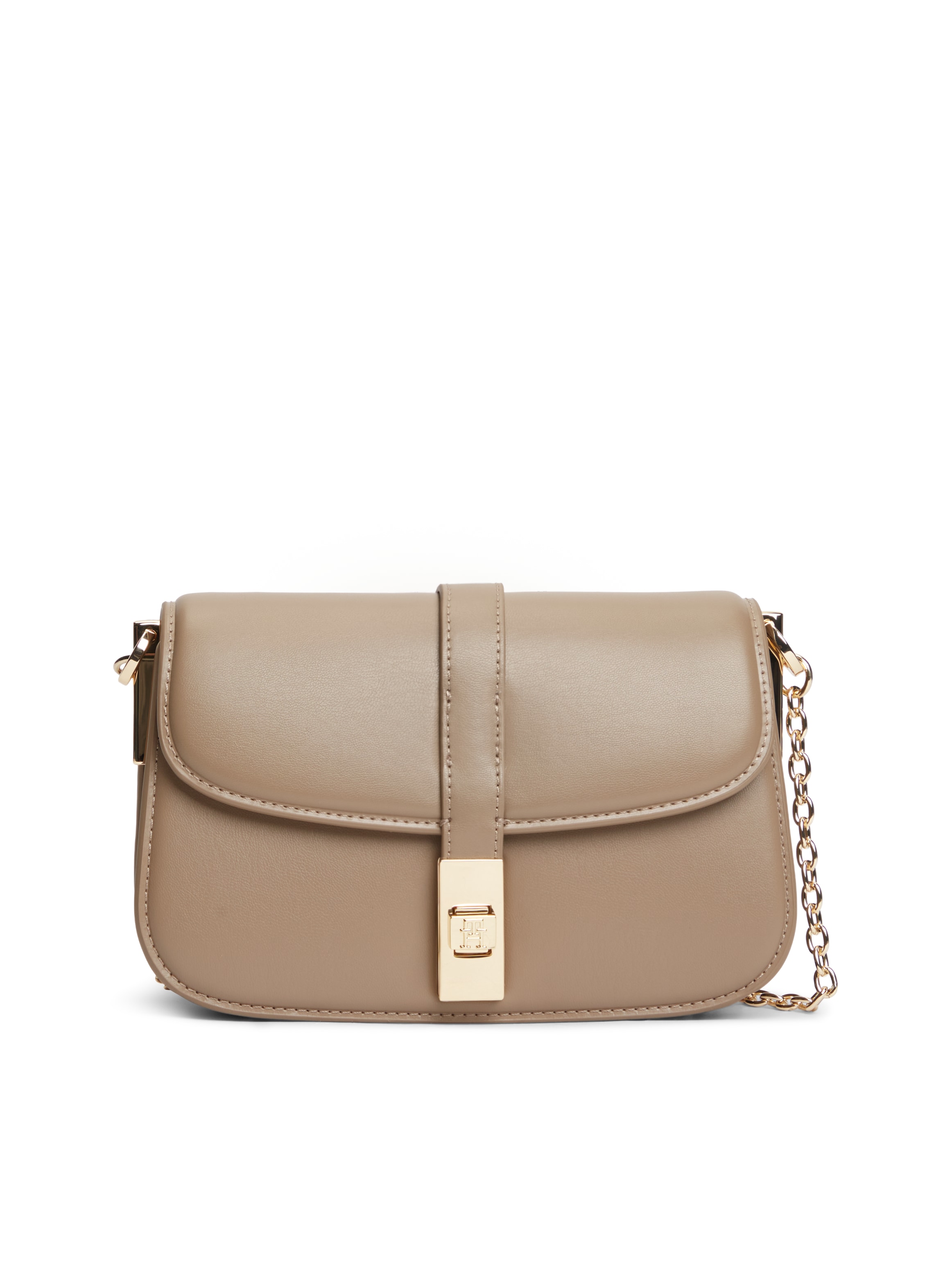 Tommy Hilfiger "TH HERITAGE CHAIN CROSSOVER" Damen Abendtasche, Schultertasche Handtasche mit Steckverschluss