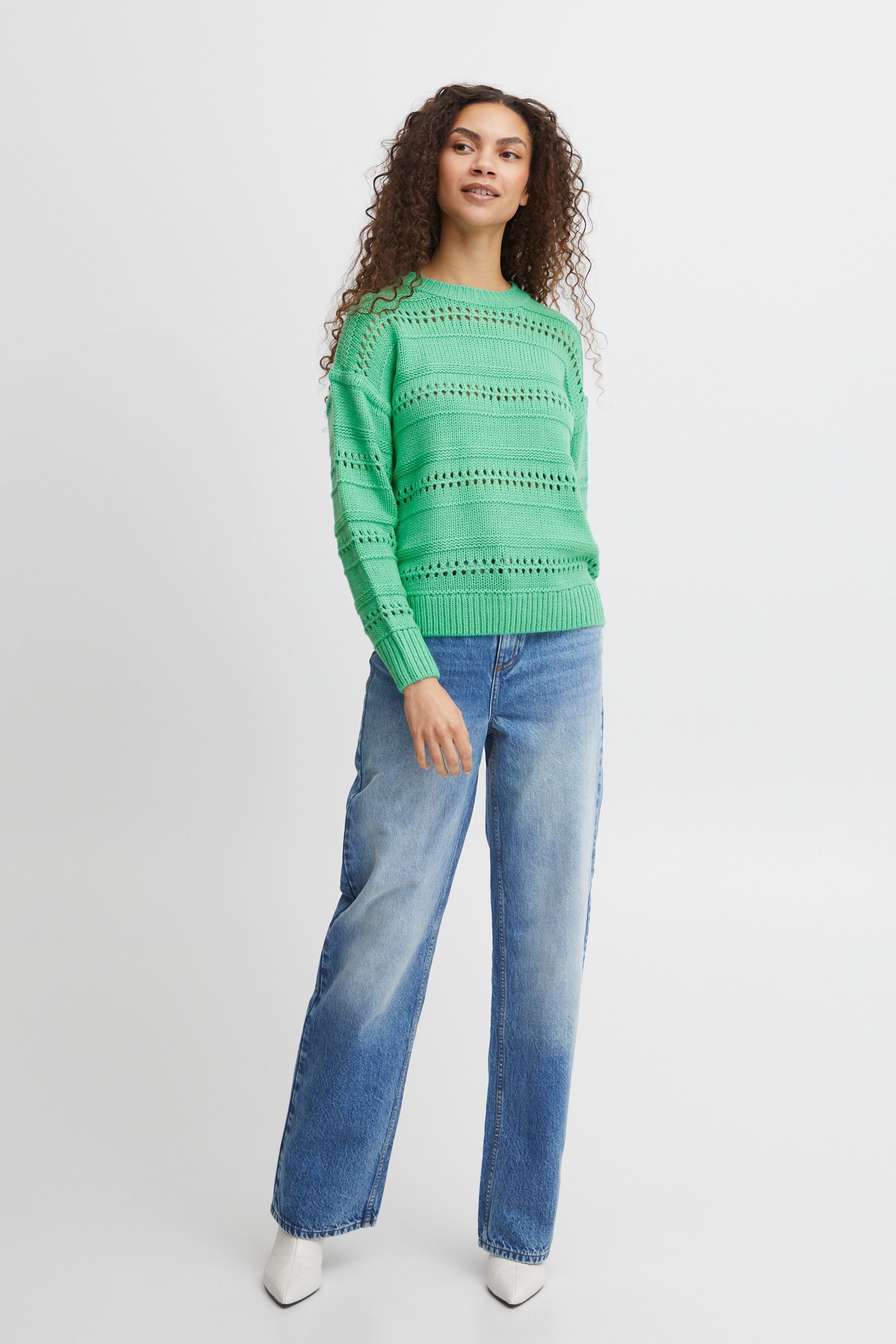 b.young Strickfleece-Pullover »Strickpullover BYOtinka«