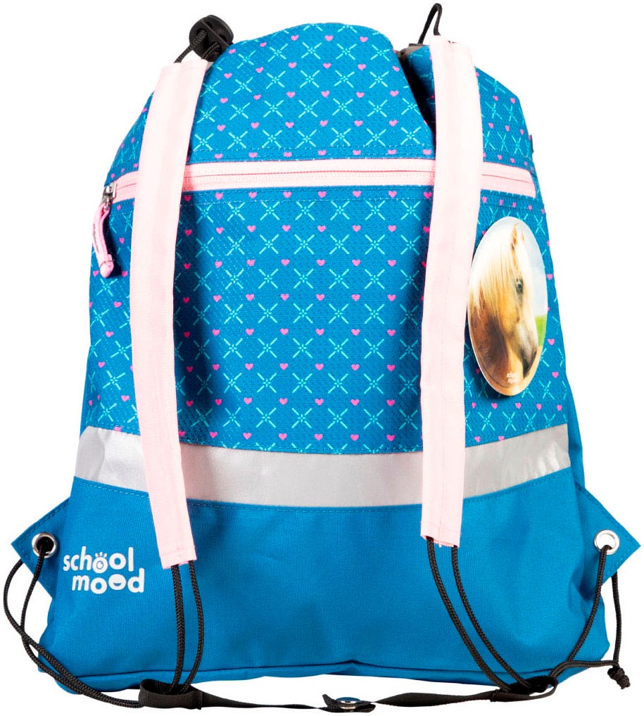 SCHOOL-MOOD® Schulranzen »Champion Pro«, retroreflektierende Flächen