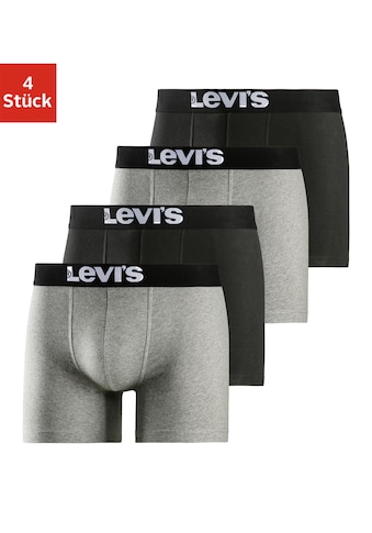 Levi's® Boxer, (Packung, 4er-Pack), schwarzer Logo Webbund kaufen
