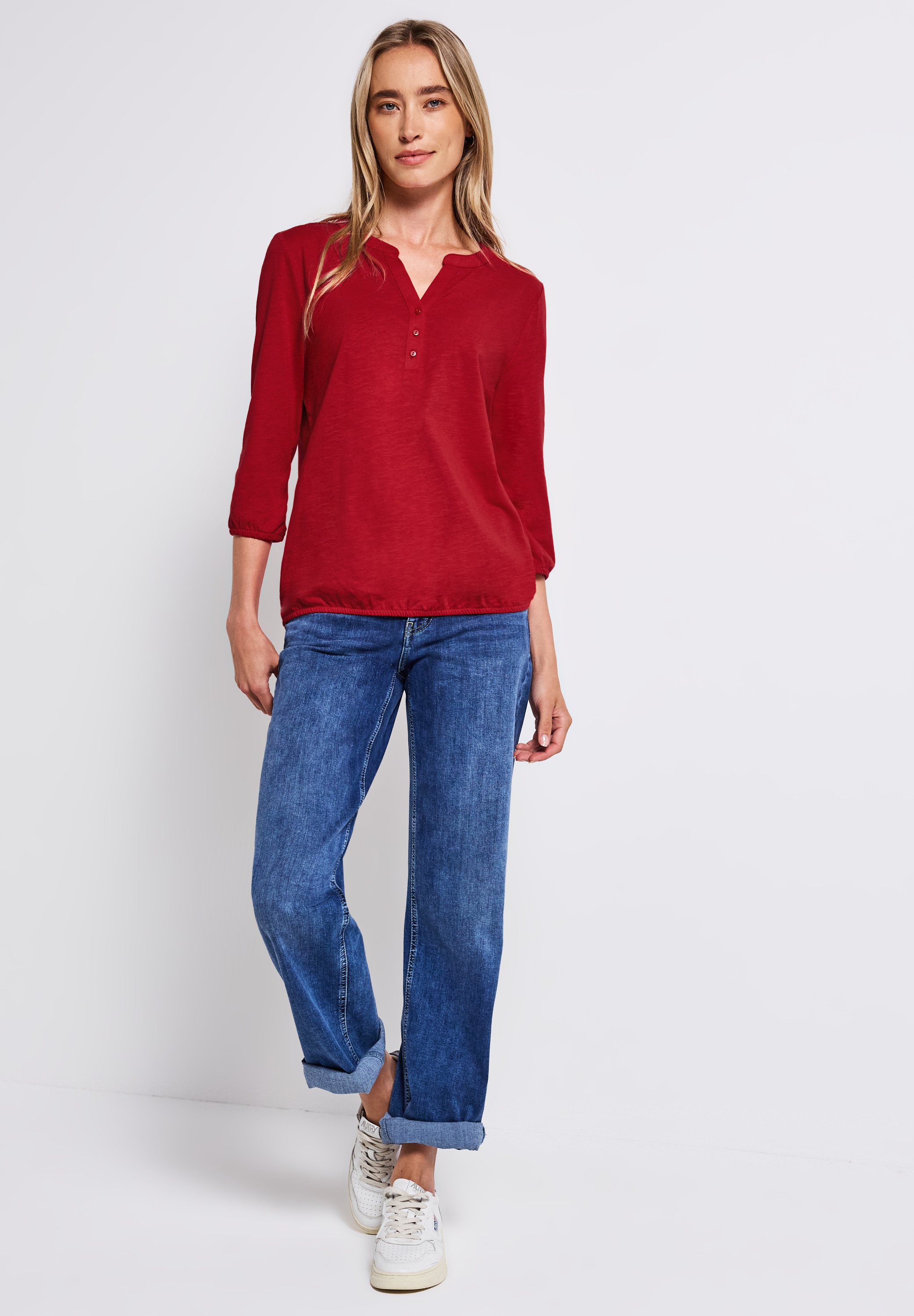 STREET ONE Tunikashirt, aus reiner Baumwolle