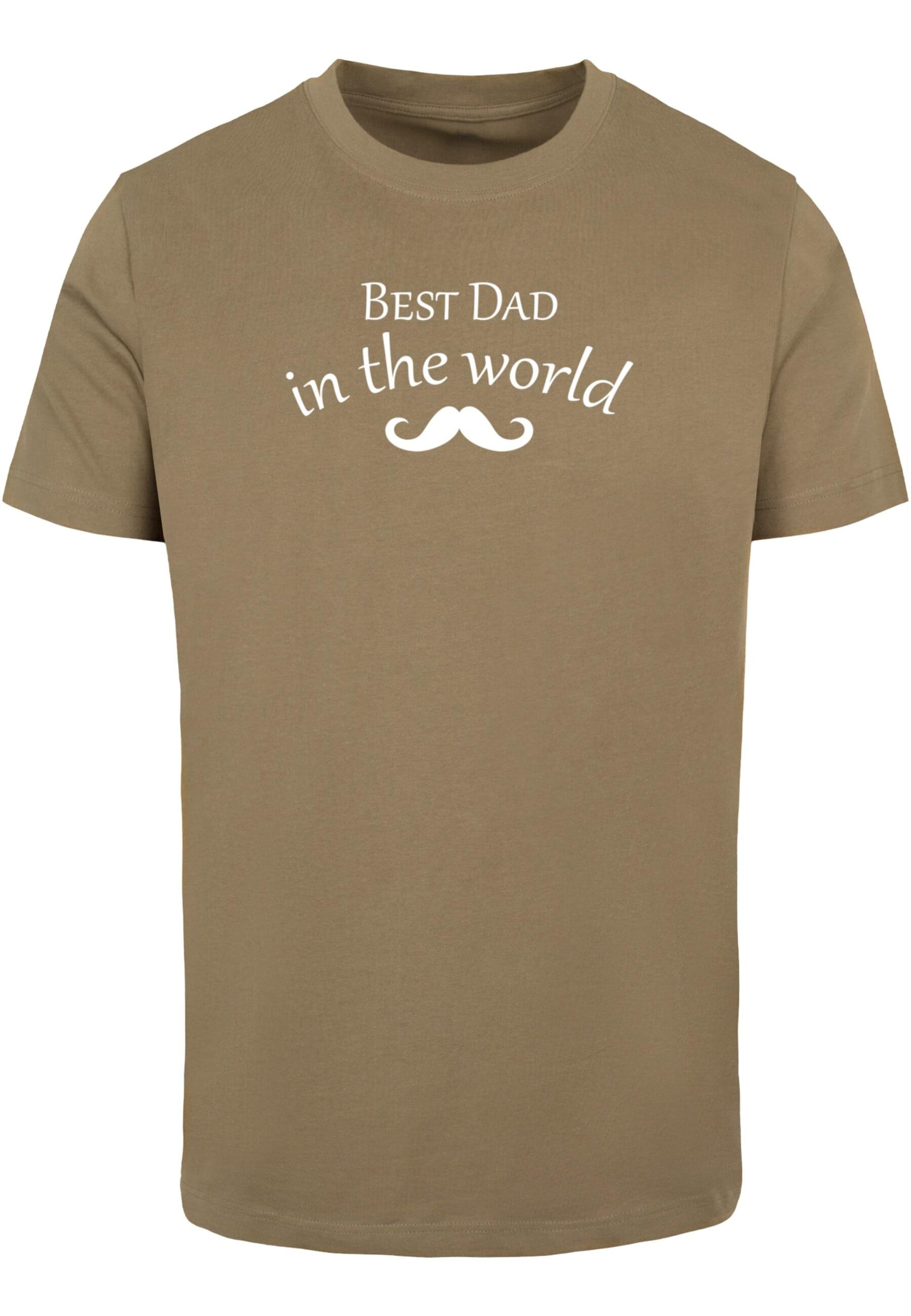 Merchcode T-Shirt »Merchcode Herren Fathers Day - Best dad in the world 2 T-Shirt«, (1 tlg.)