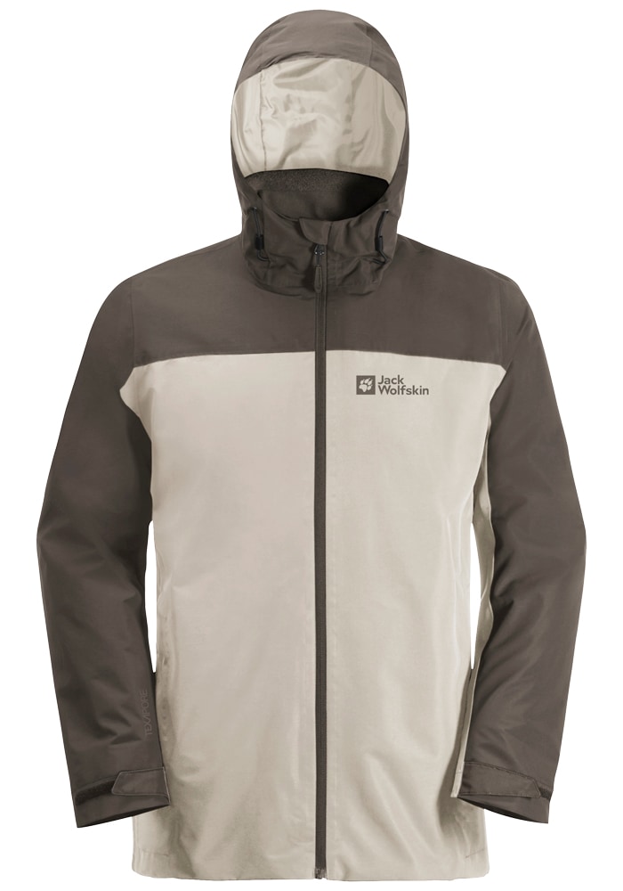 Jack Wolfskin 3-in-1-Funktionsjacke »TAUBENBERG 3IN1 JKT M«, mit Kapuze
