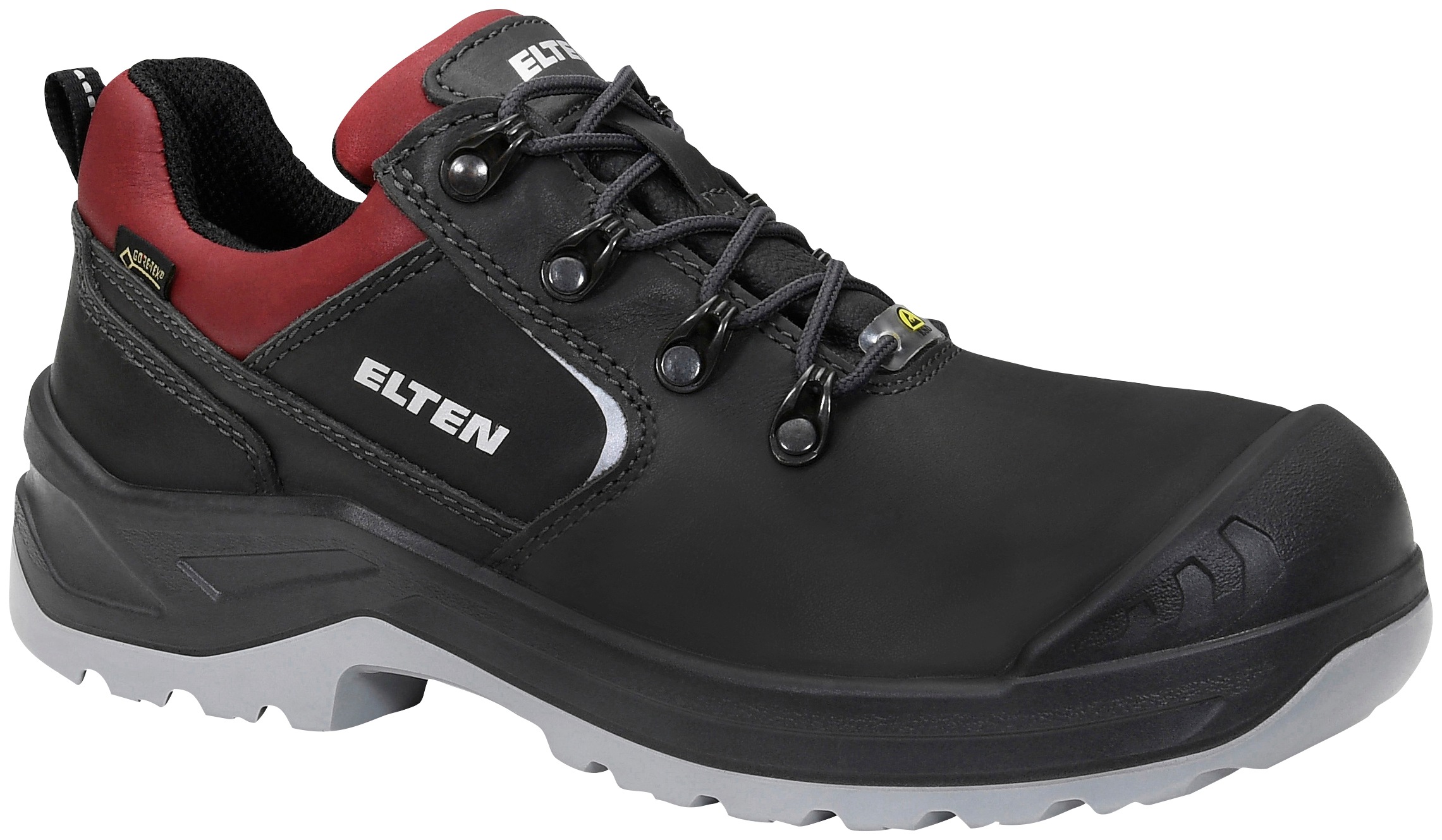 | nosimi Low S3 »LENA black-red OTTO CI« Batai gumine Elten ESD GTX