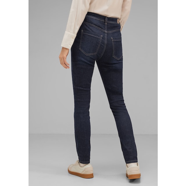 Black Friday STREET ONE Skinny-fit-Jeans, High Waist | BAUR