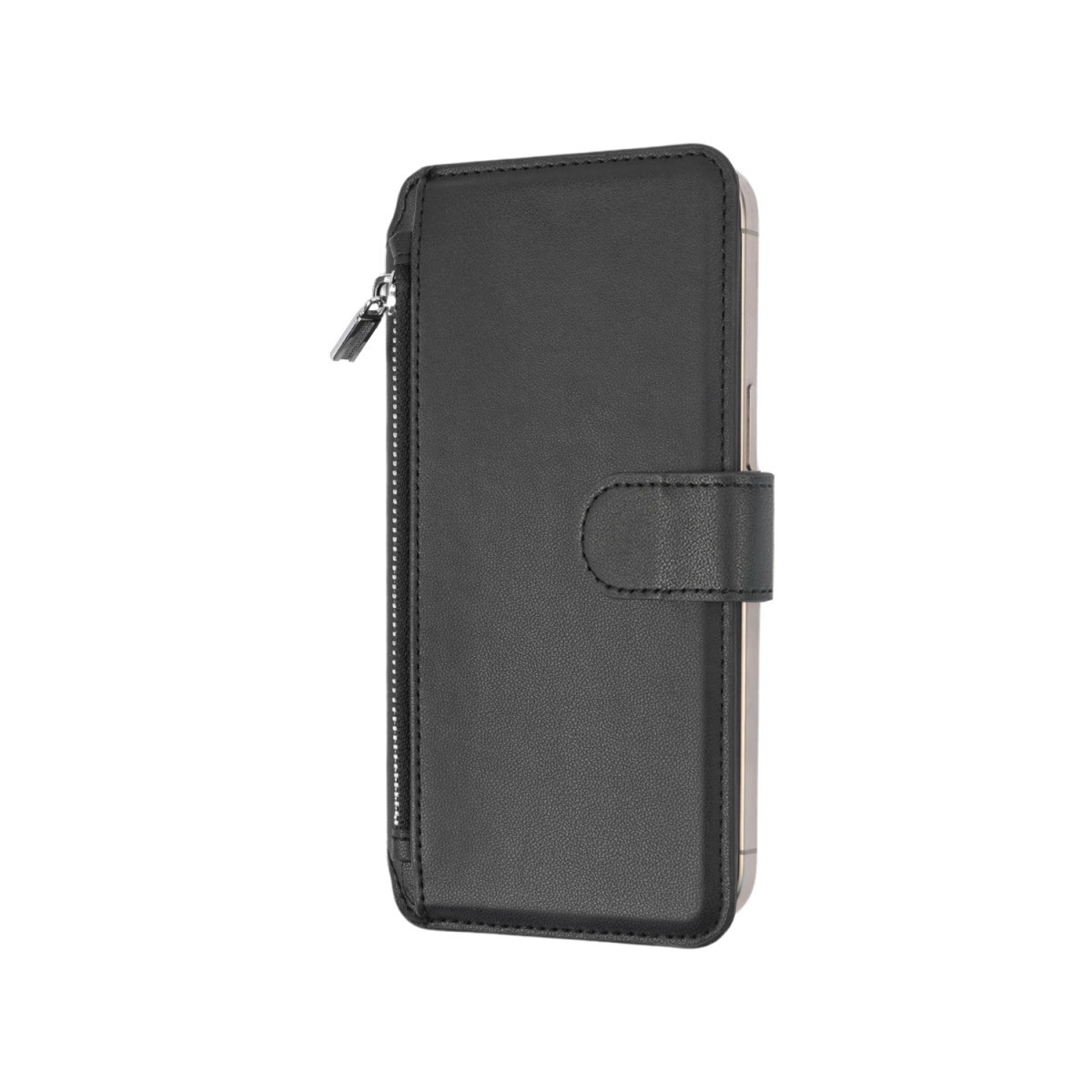 4smarts Flip Case »Universal Magnet Wallet CoinCaddy XL«, MagSafe UltiMag Portemonnaie, RFID Schutz, iPhone 12, 13, 14, 15 Serie