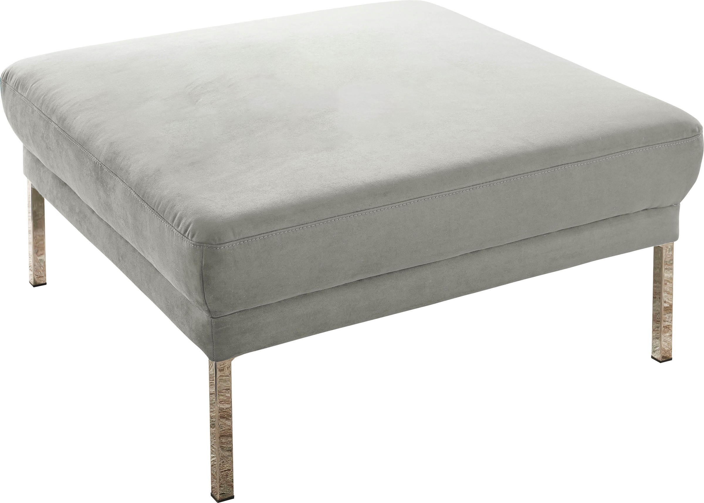 3C Candy Hocker "Mallow", passend zur Polsterserie "Mallow" in Luxus-Microf günstig online kaufen
