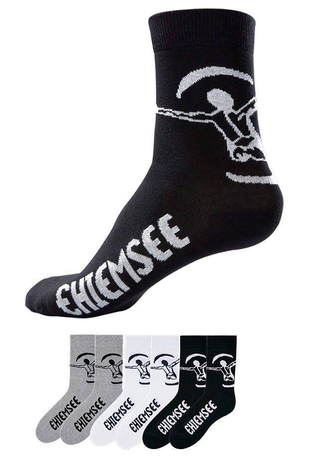 Chiemsee Freizeitsocken, (Packung, 6 Paar), in pflegeleichter Markenqualität