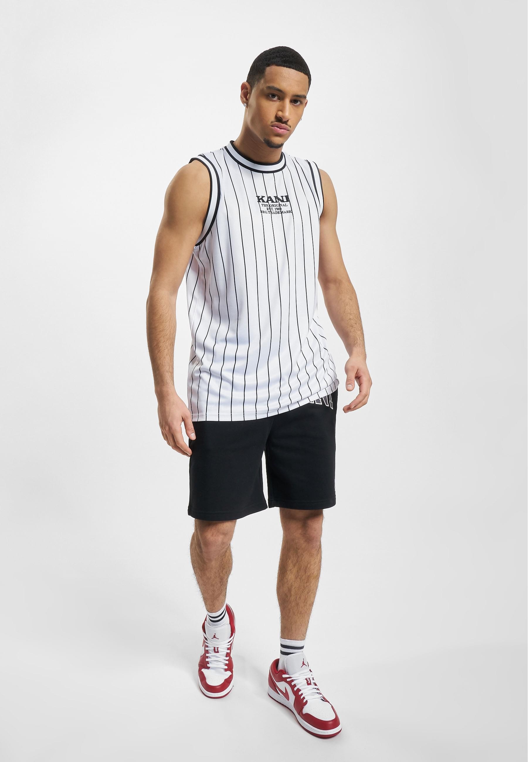 Karl Kani Tanktop »Karl Kani Herren KM232-001-3 KK Retro Pinstripes Basketball Tank«, (1 tlg.)