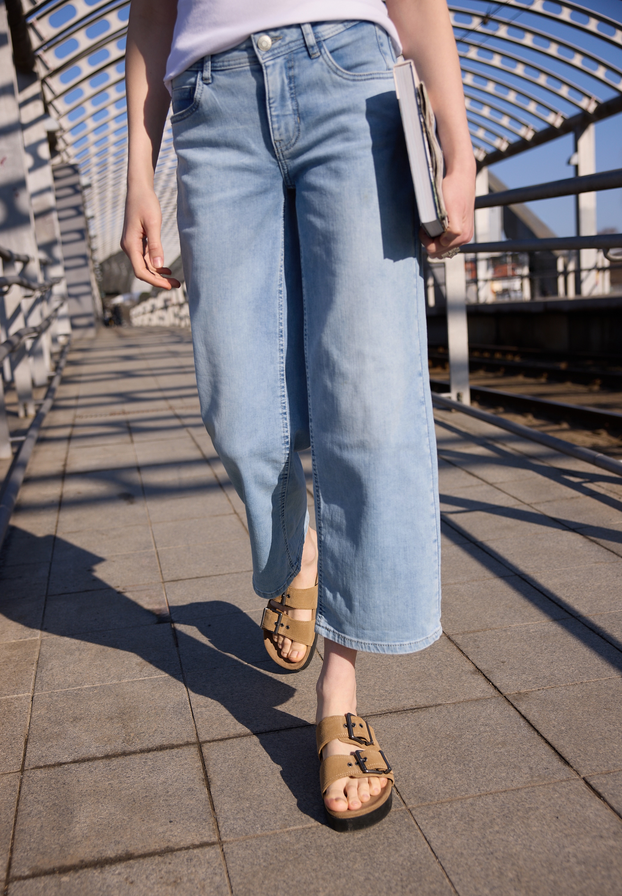 STREET ONE STUDIO Comfort-fit-Jeans Middle Waist