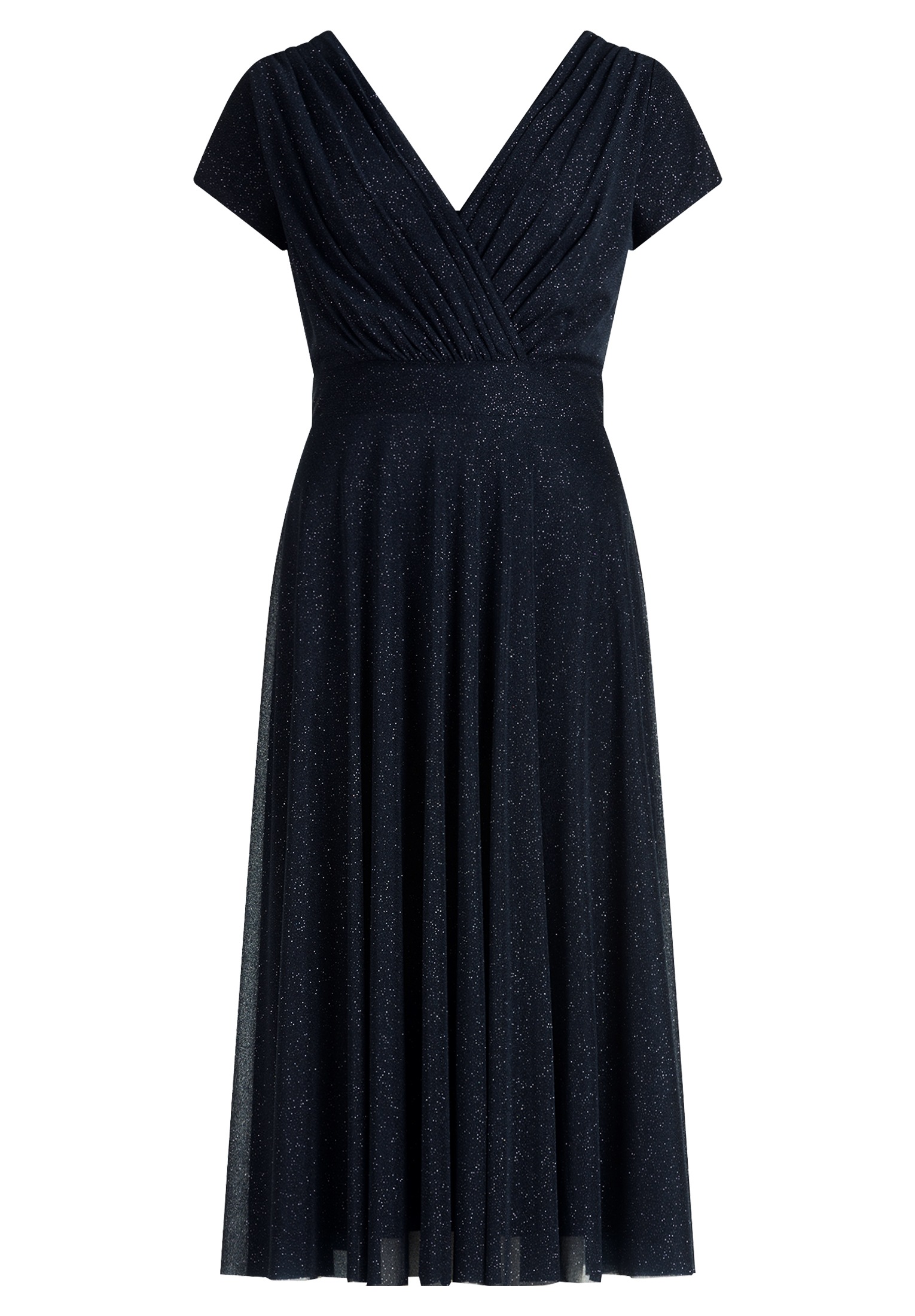 Vera Mont Cocktailkleid "Vera Mont Damen Cocktailkleid im Glitzer-Look", Ma günstig online kaufen