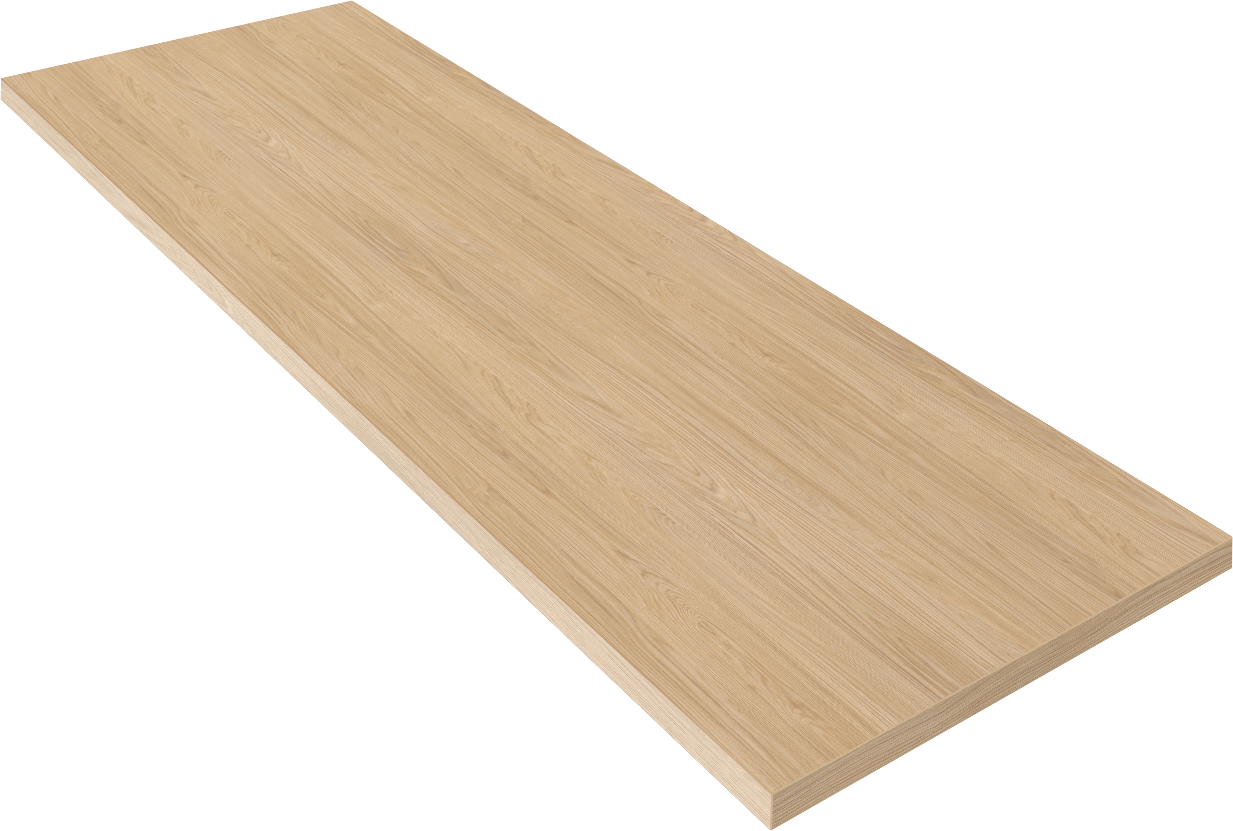 nobilia Arbeitsplatte "APD60" von drei Seiten beschichtet, in drei Breiten: 180, 210 und 240 cm