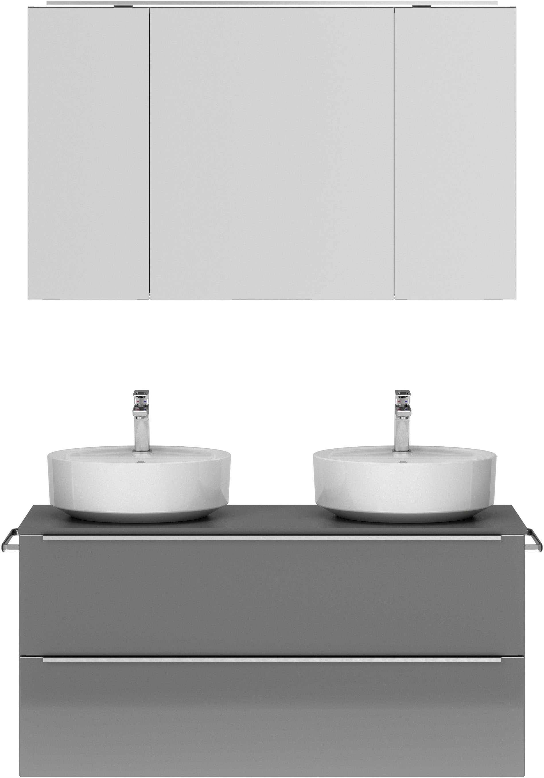 nobilia Badmöbel-Set "Alvene" vormontiert, mit Soft-Close, 2 Stk. tlg. günstig online kaufen