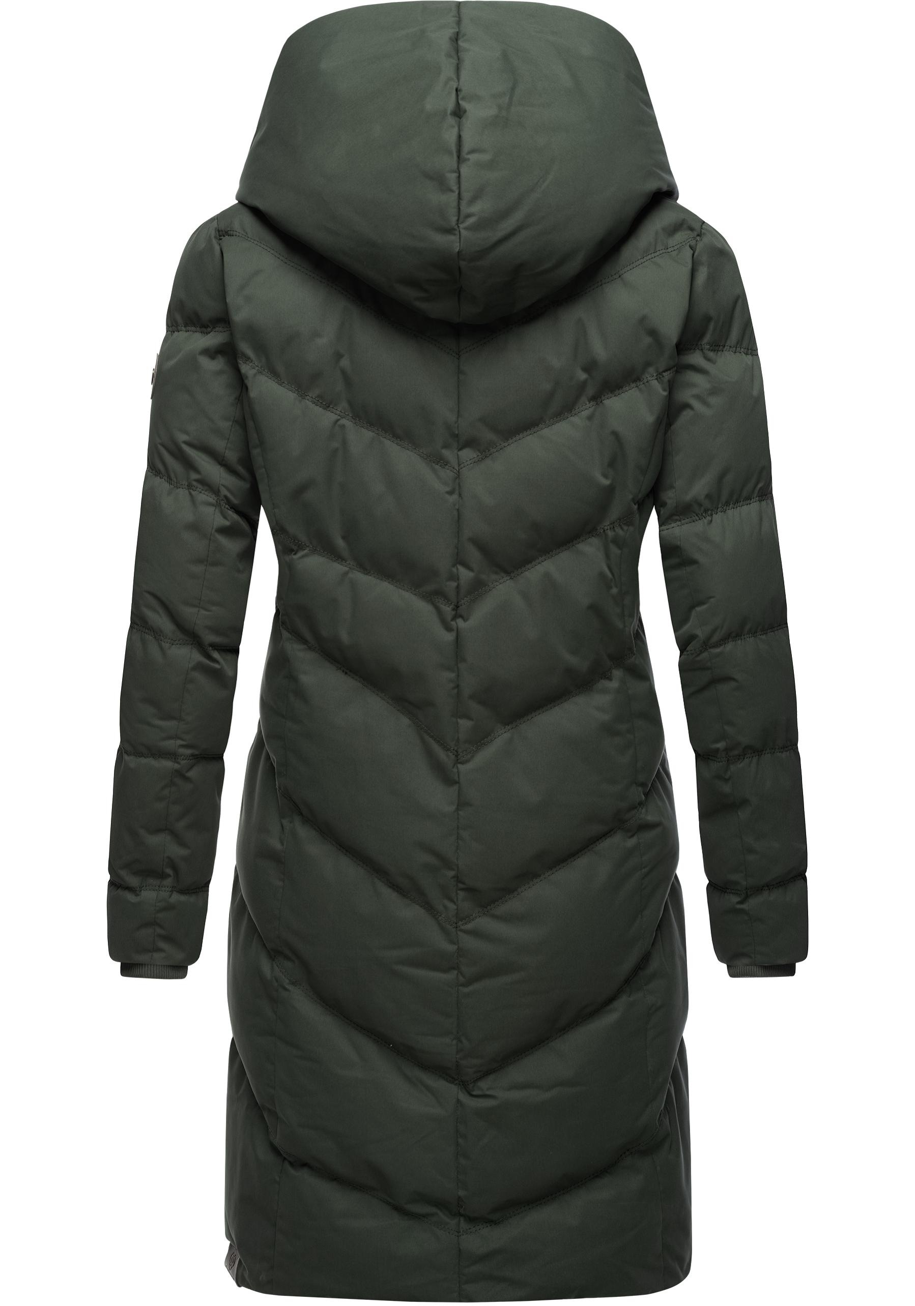 Ragwear Steppmantel »Natalka« stylischer, gesteppter Winterparka mit gefütterter Kapuze