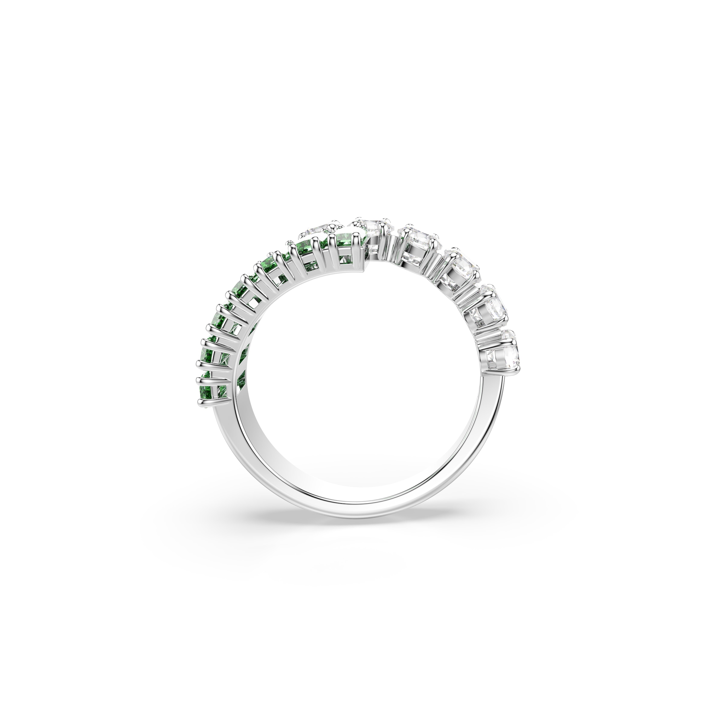 Swarovski Fingerring »Schmuck Geschenk Matrix Ring,«, mit Swarovski® Kristall, Zirkonia (synth.)