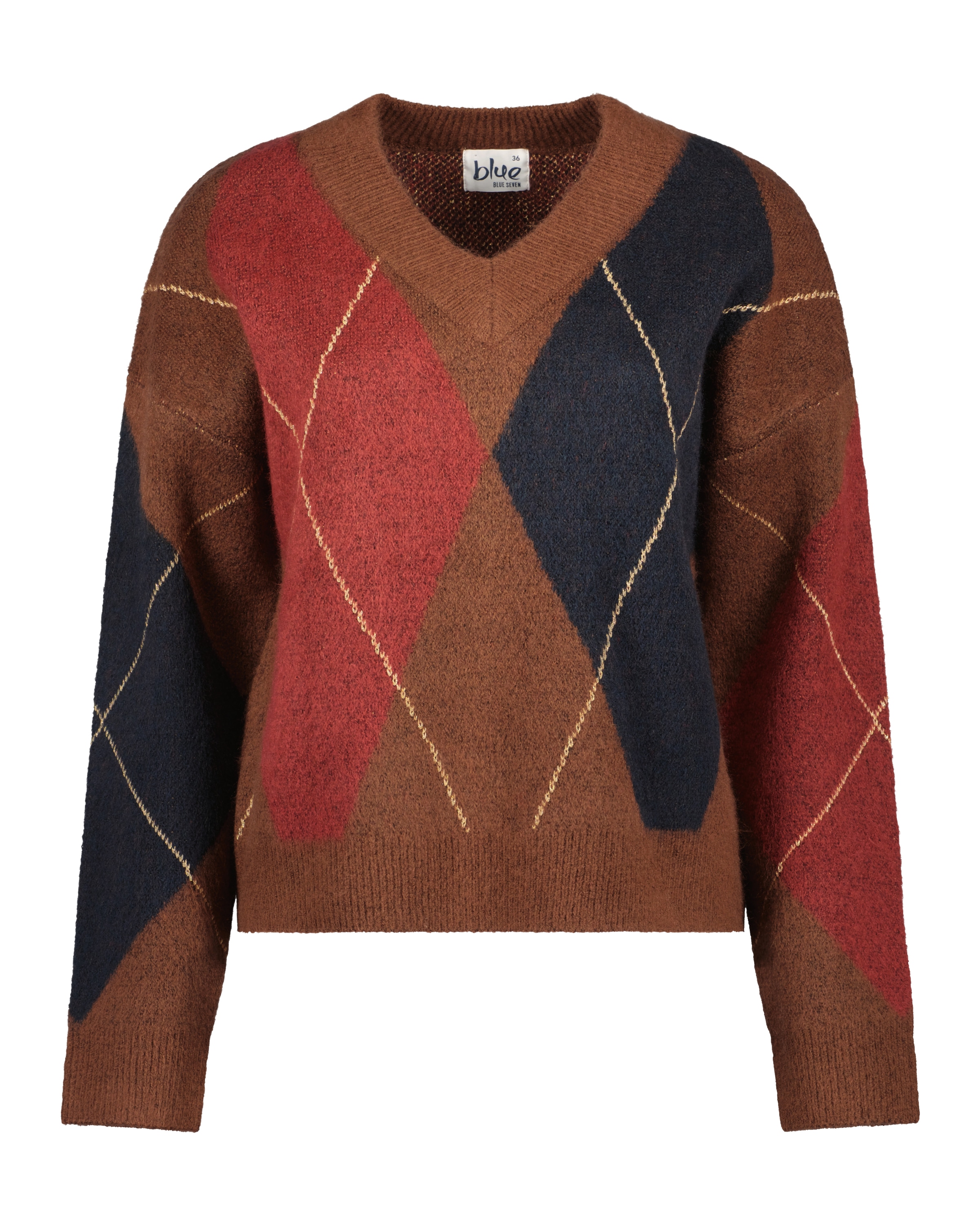 Blue Seven Strickpullover "Pullover mit V-Ausschnitt" 1