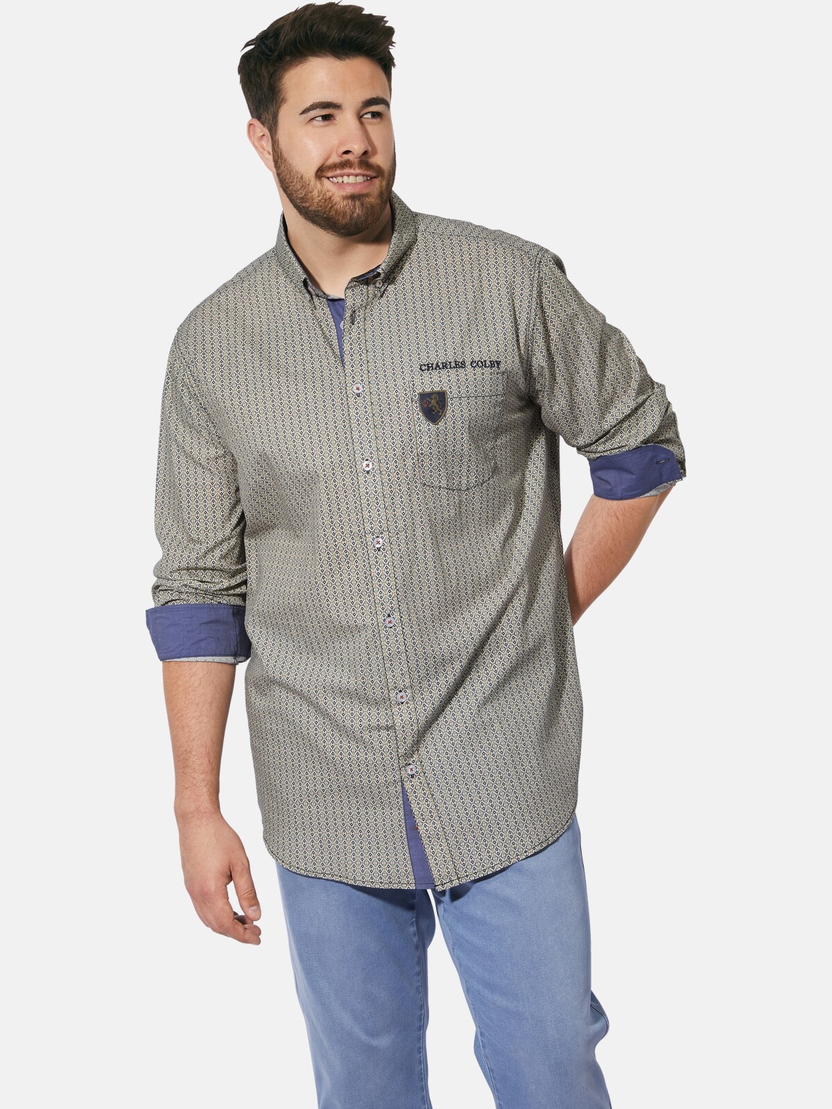 Charles Colby Langarmhemd "Hemd DUKE QUILLON" 1 günstig online kaufen