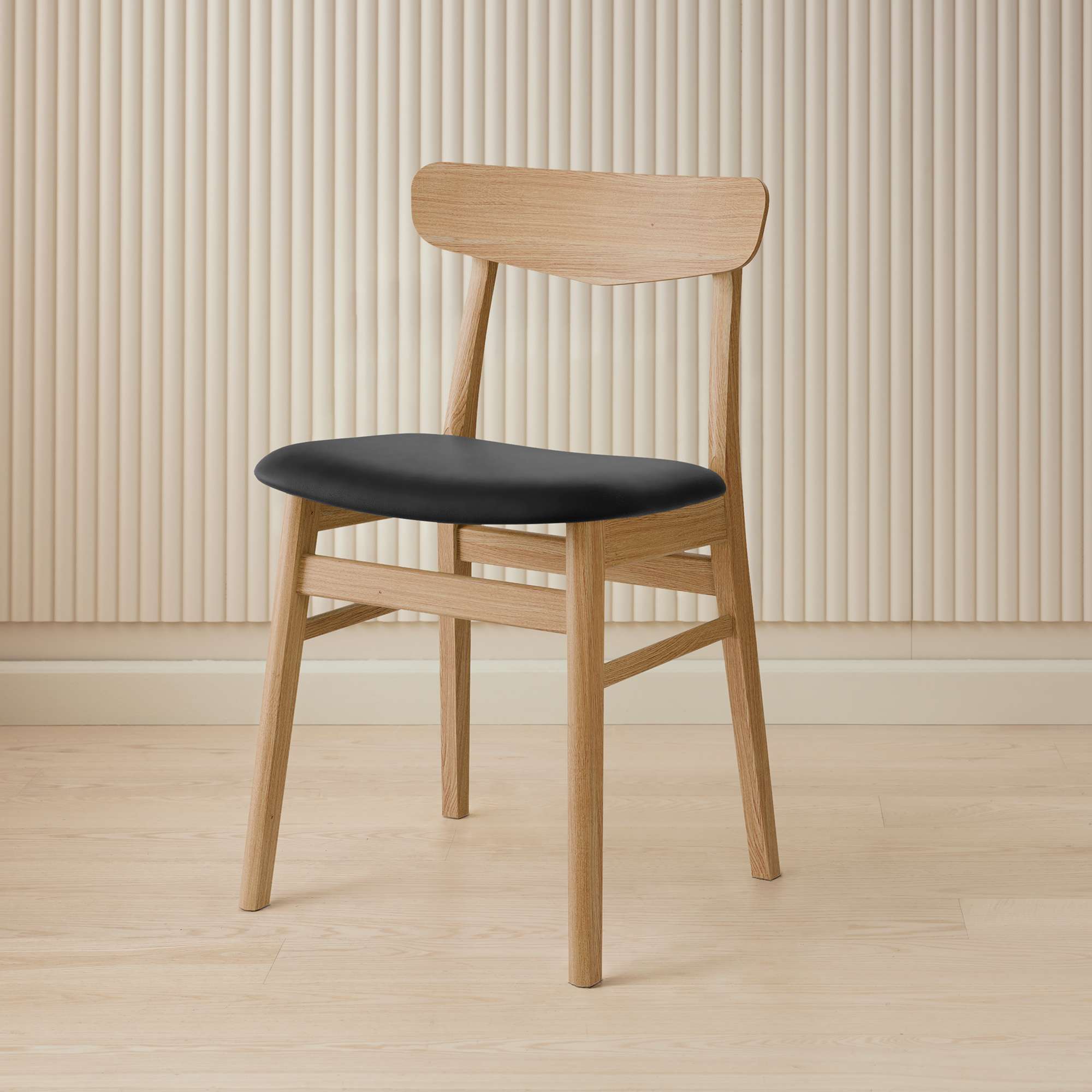 Hammel Furniture "Mosbøl, Stuhl, Massivholz mit gepolstertem Sitz – robust & komfortabel" () Massivholz, gepolsterte Sitzfläche, versch. Farbvarianten