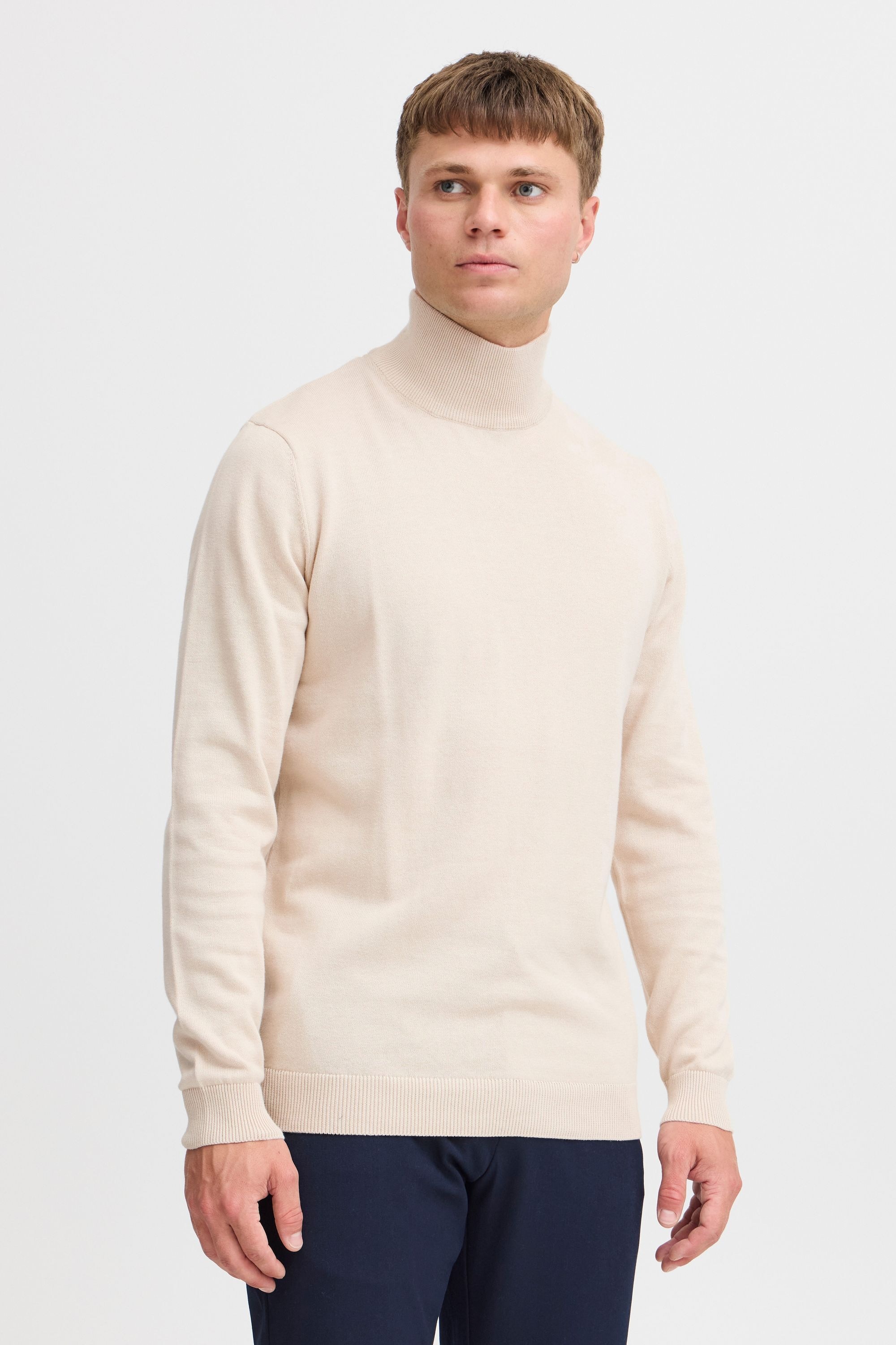 !solid SDArio Turtleneck Sweater Oatmeal XL 2