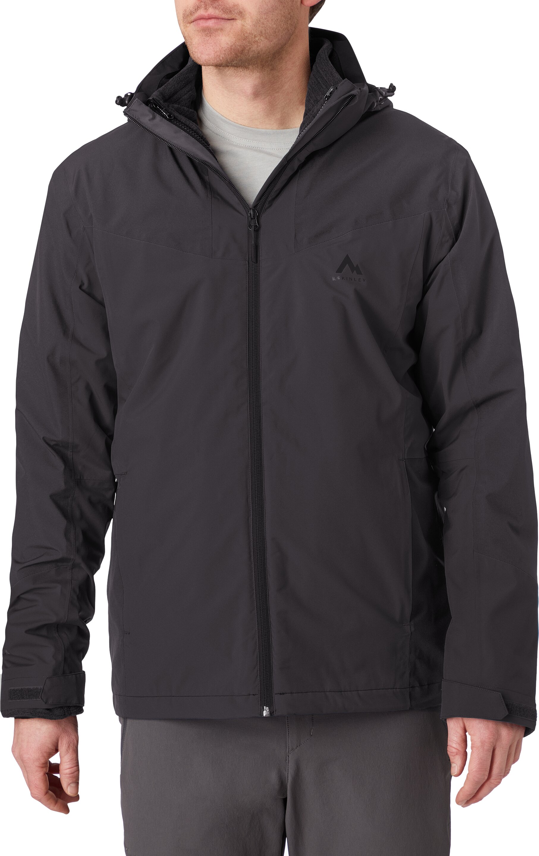 McKINLEY Outdoorjacke "He.-Doppel-Jacke Tessi 3:1 II M" mit Innenjacke, windabweisend, wasserabweisend, atmungsaktiv