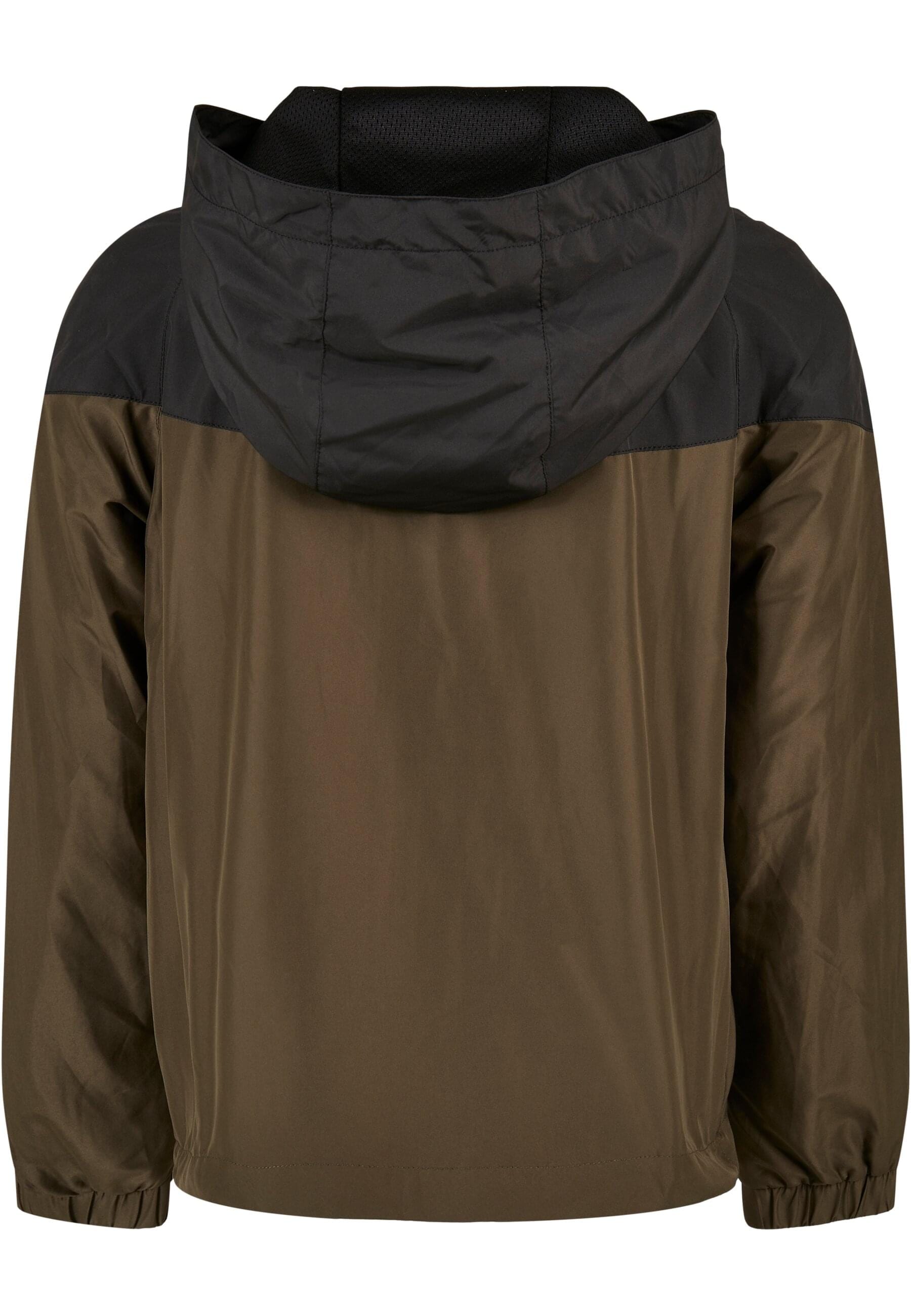 URBAN CLASSICS Allwetterjacke »Urban Classics Herren Boys 2-Tone Tech Windrunner«, (1 St.), mit Kapuze