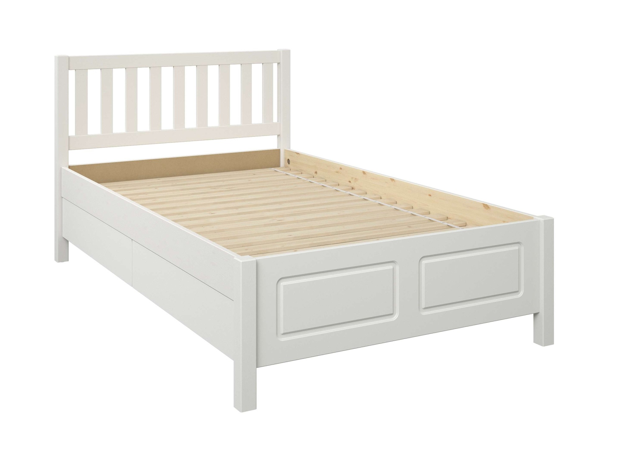 OTTO home 1100000002199 »Synnra, Stauraumbett, Holzbett, Liegefläche 120x200 cm« Made in Europe,  inklusive Lattenrost, mit 4 Schubladen, FSC® zertifiziert