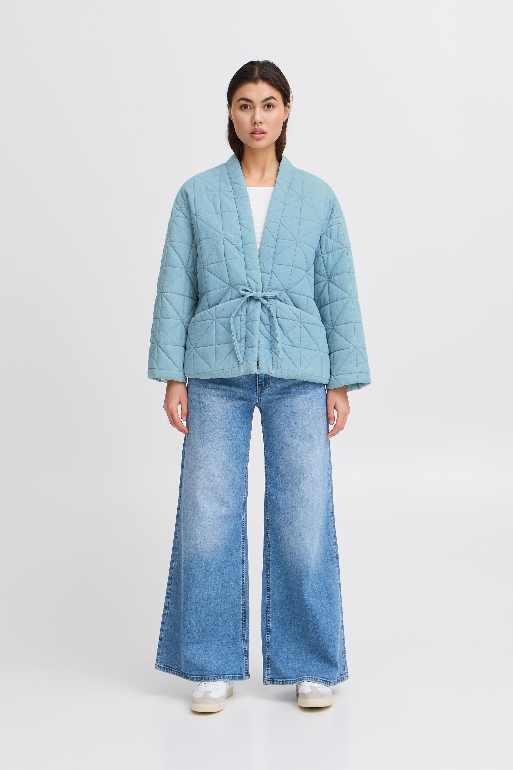 Ichi Steppjacke »Steppjacke IHHEVIRA JA«, ohne Kapuze