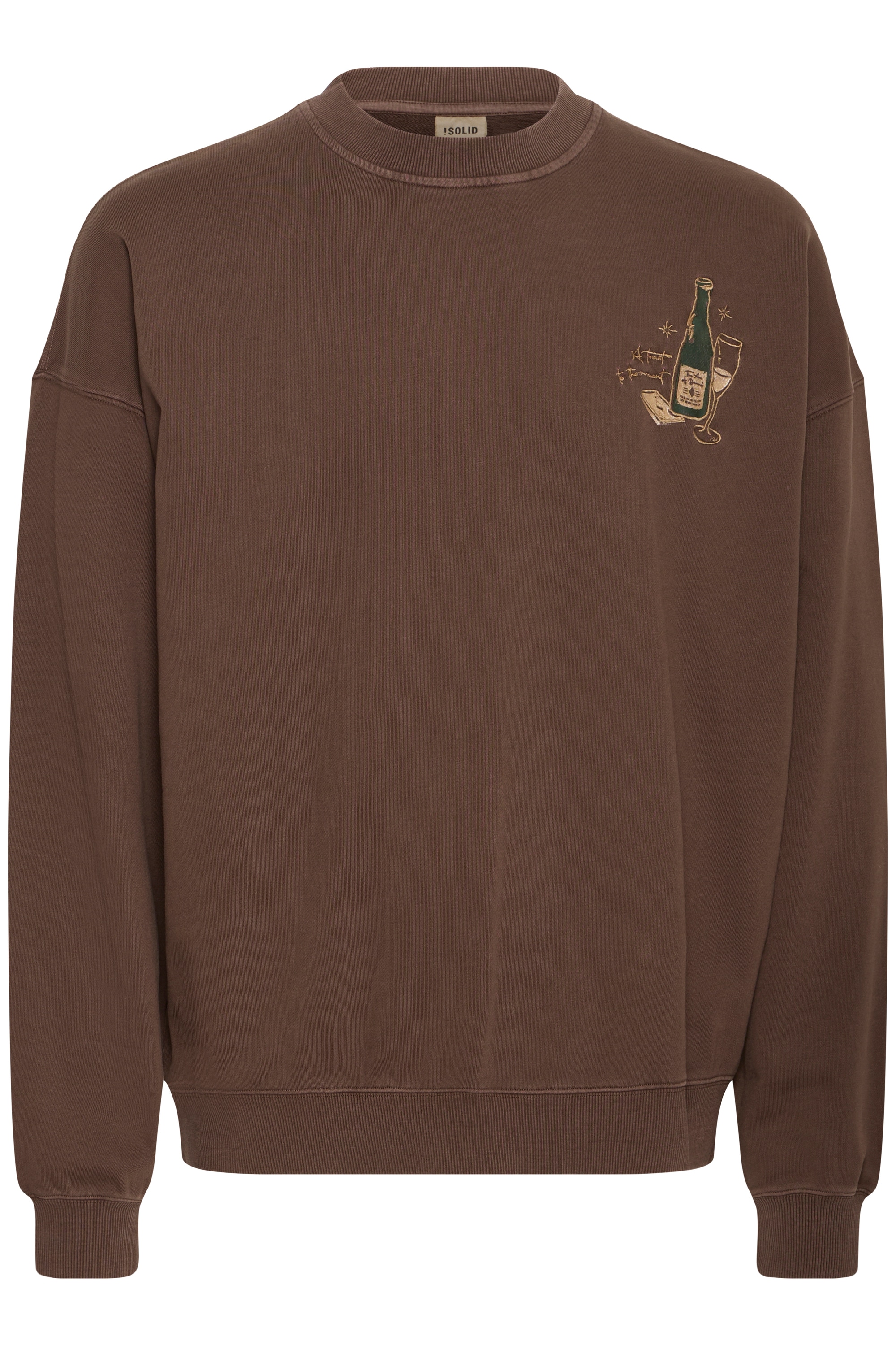!Solid Longpullover »Sweater SDRAMI«