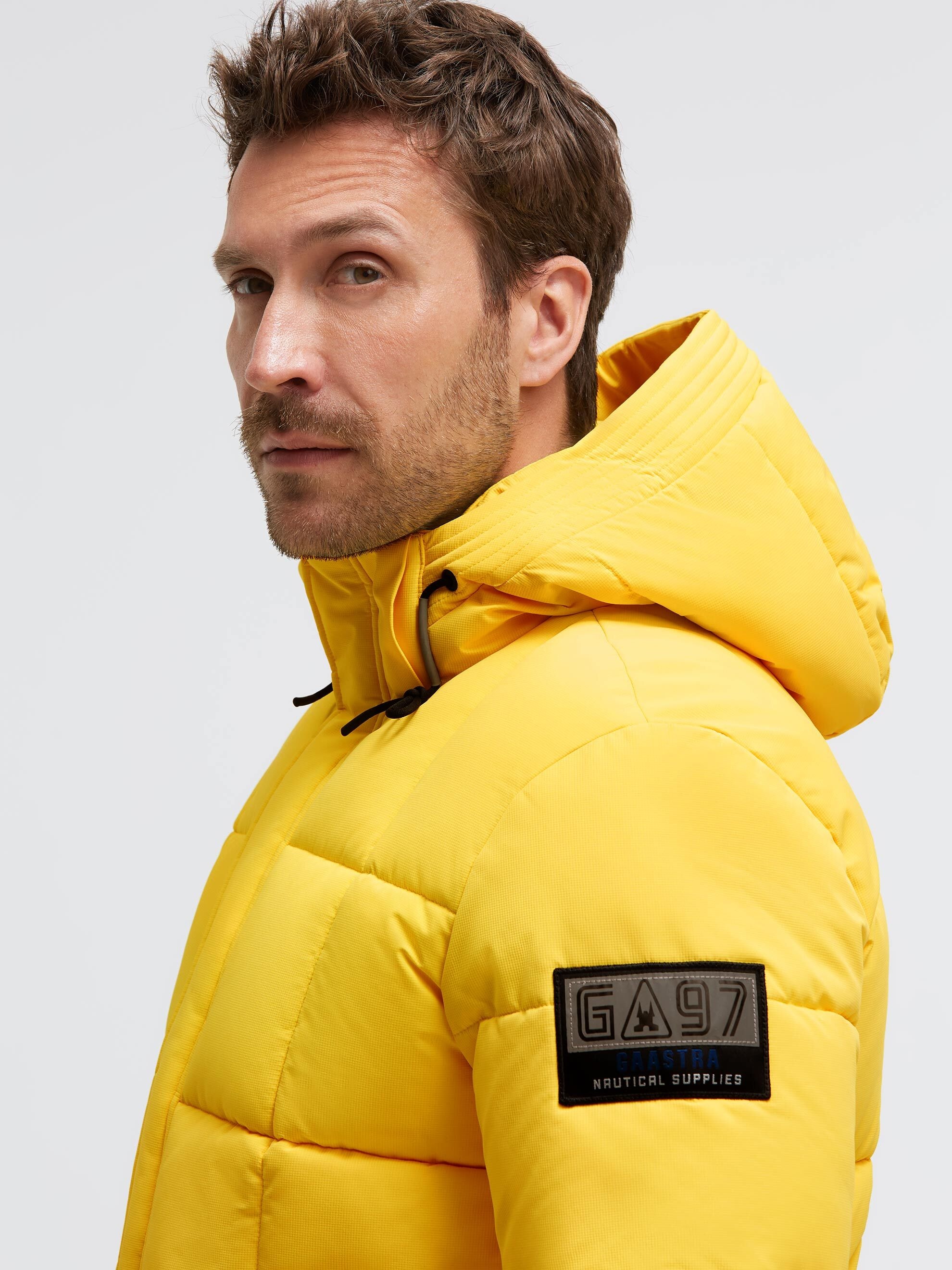 Gaastra Outdoorjacke mit Kapuze mit reflektierendem Tape