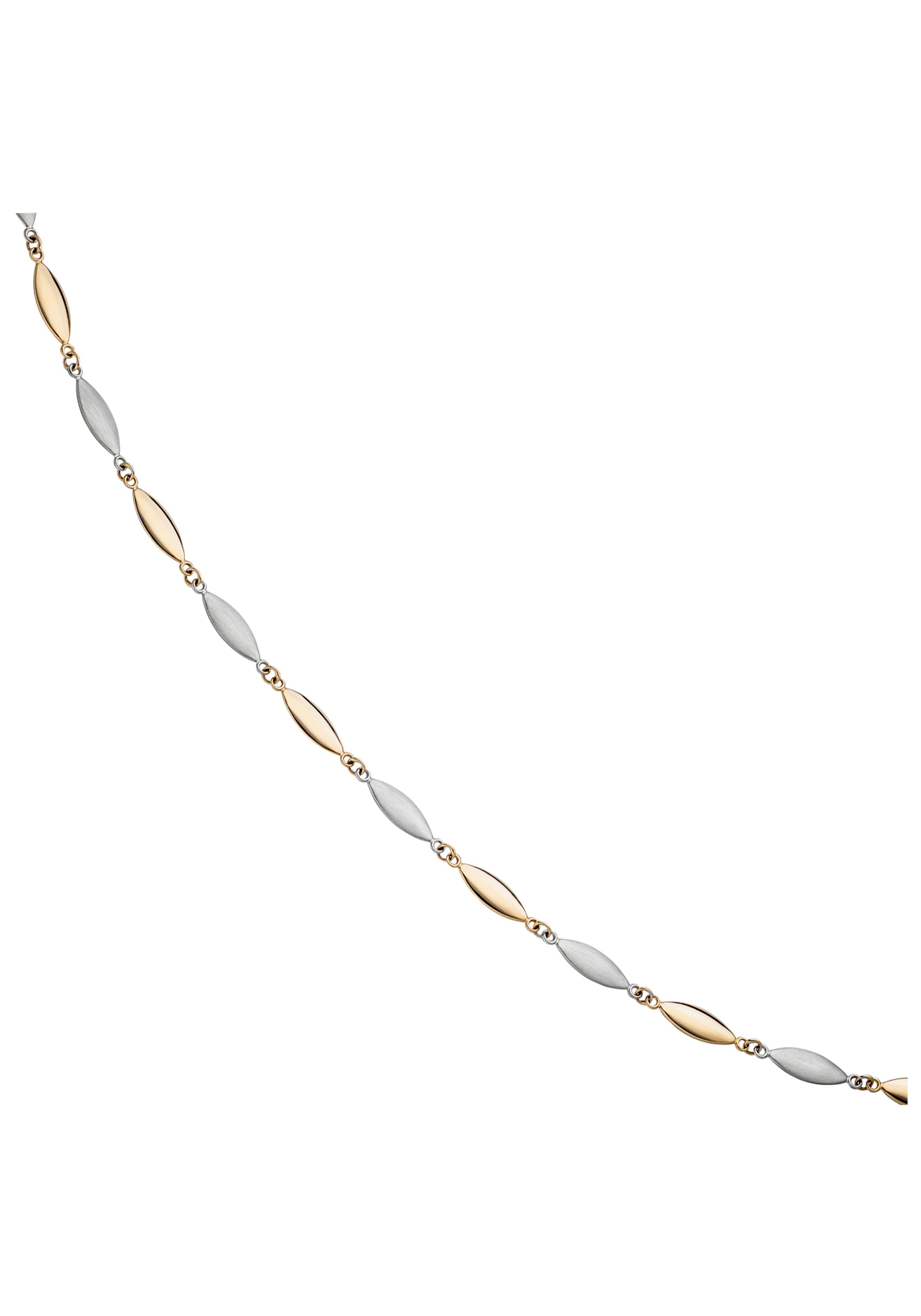 JOBO Goldkette, 585 Gold bicolor 45 cm