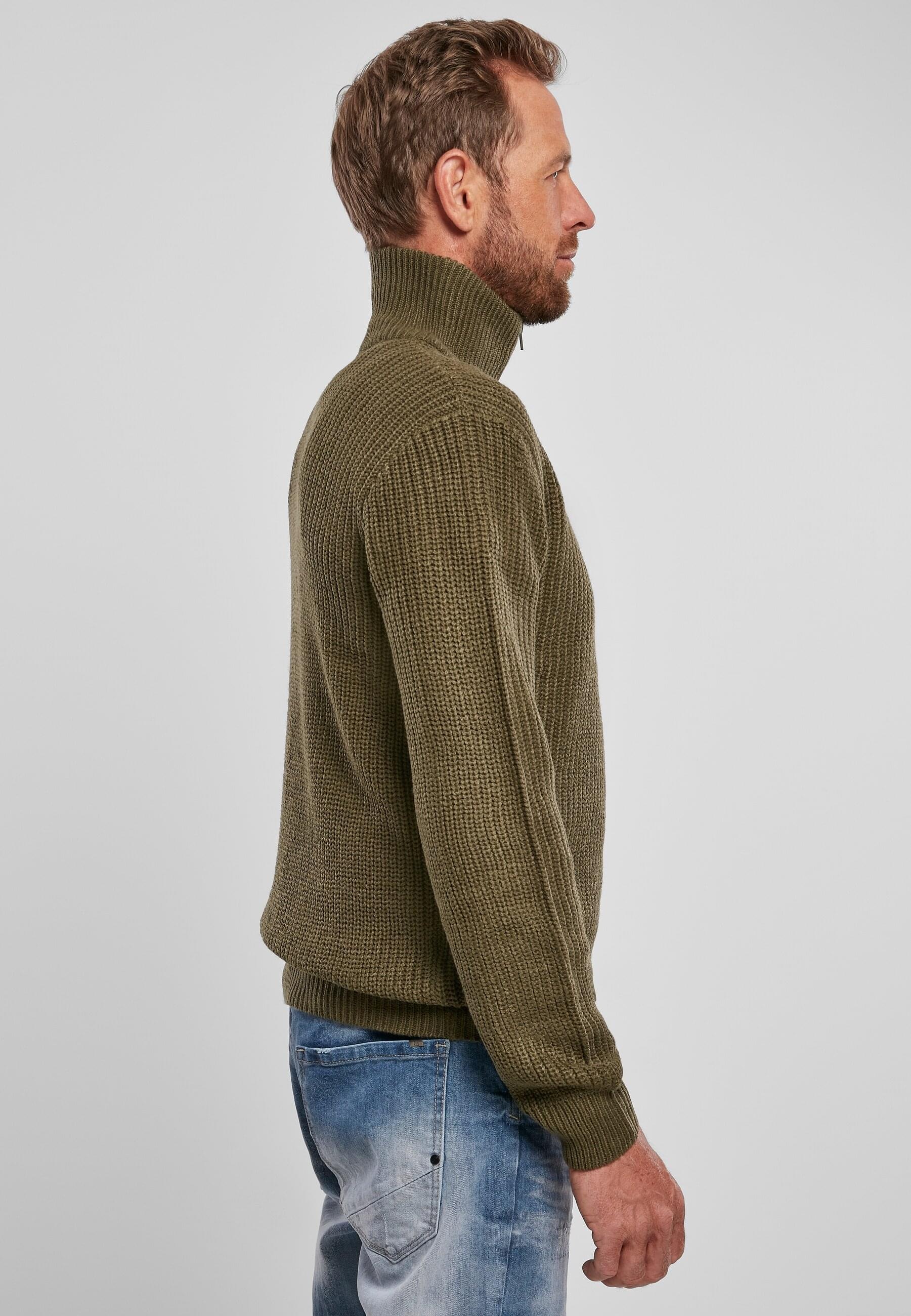 Brandit Rundhalspullover »Brandit Herren Marine Troyer« 1 Stk. tlg.